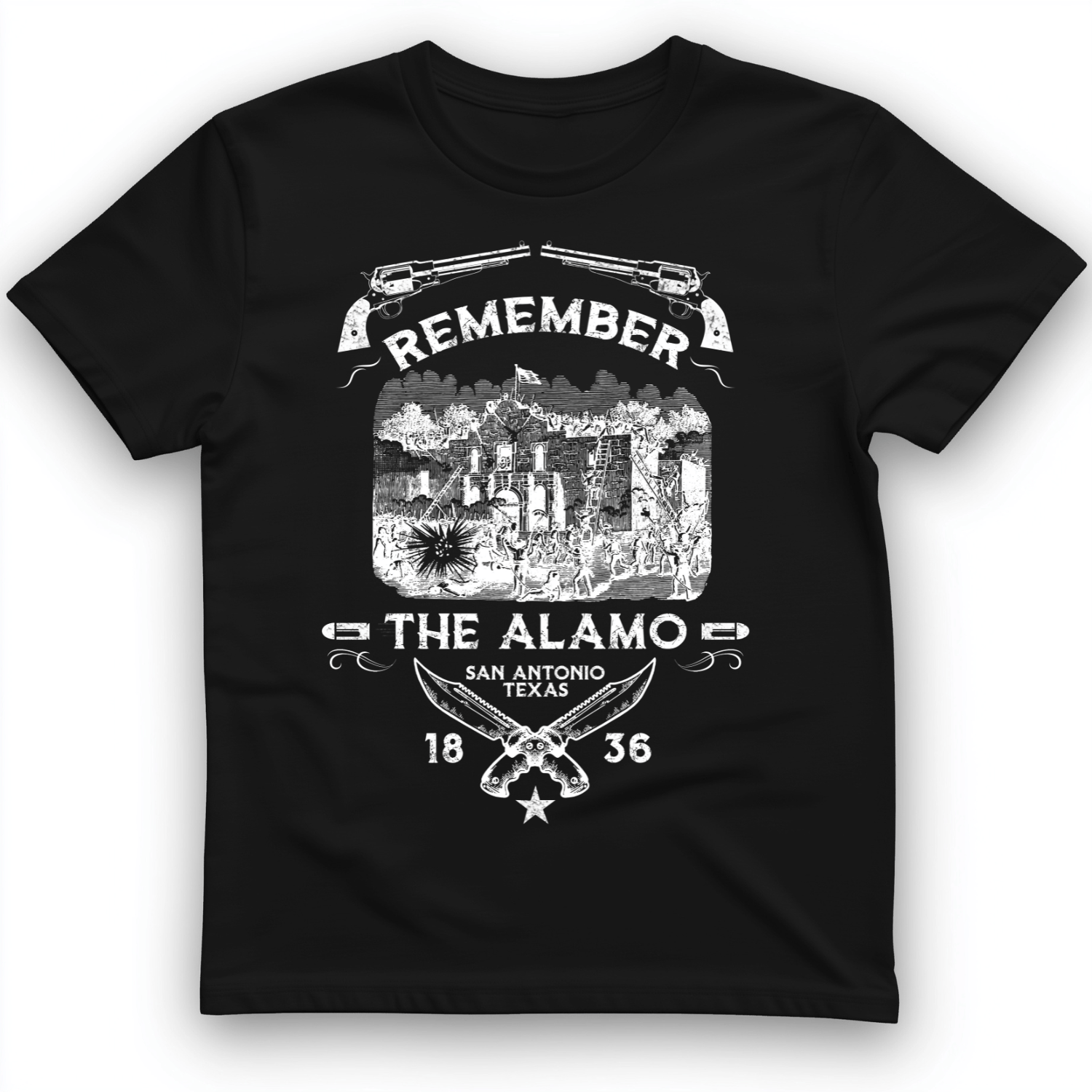 Remember The Alamo 1836 T-Shirt