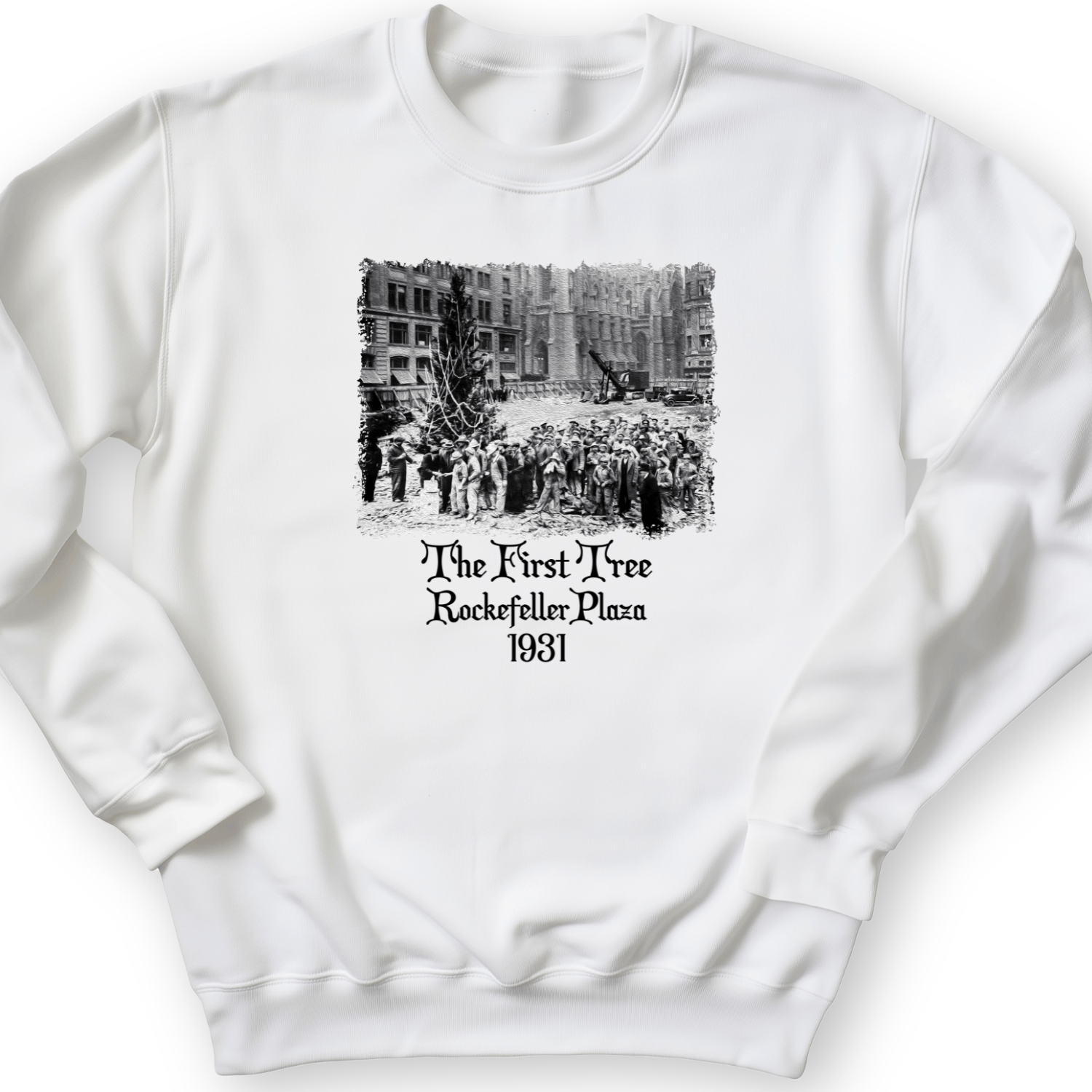 Rockefeller XMas Tree Crewneck