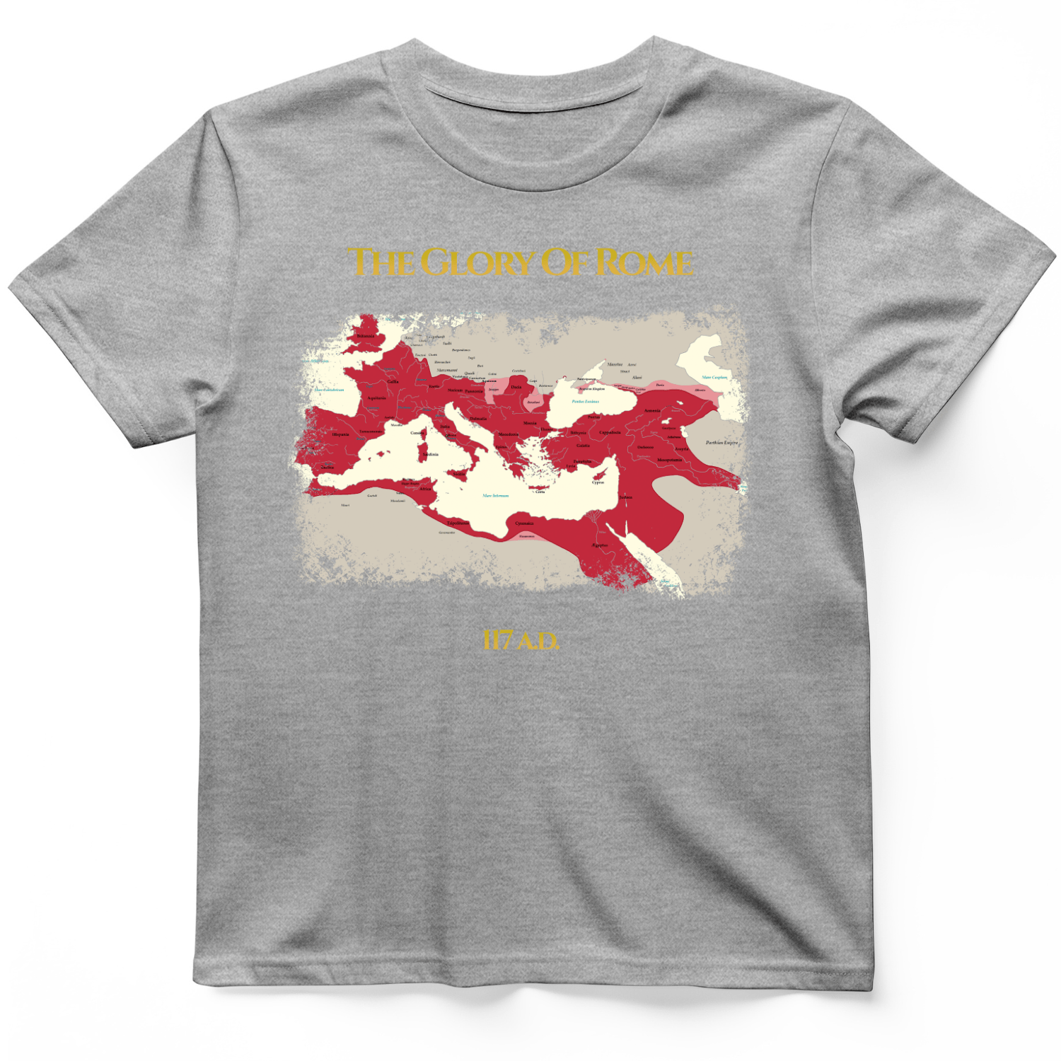 Roman Empire Map T-Shirt