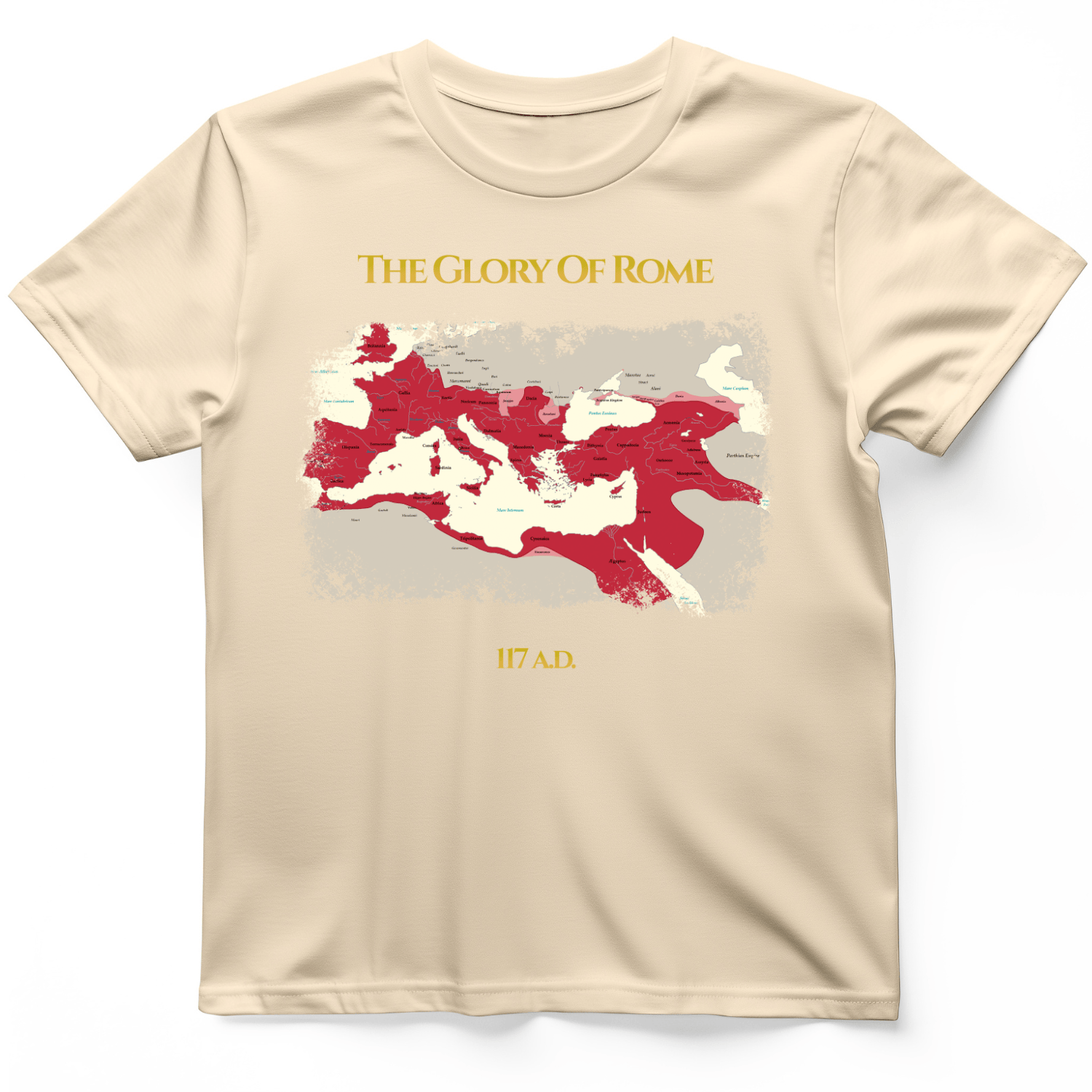 Roman Empire Map T-Shirt