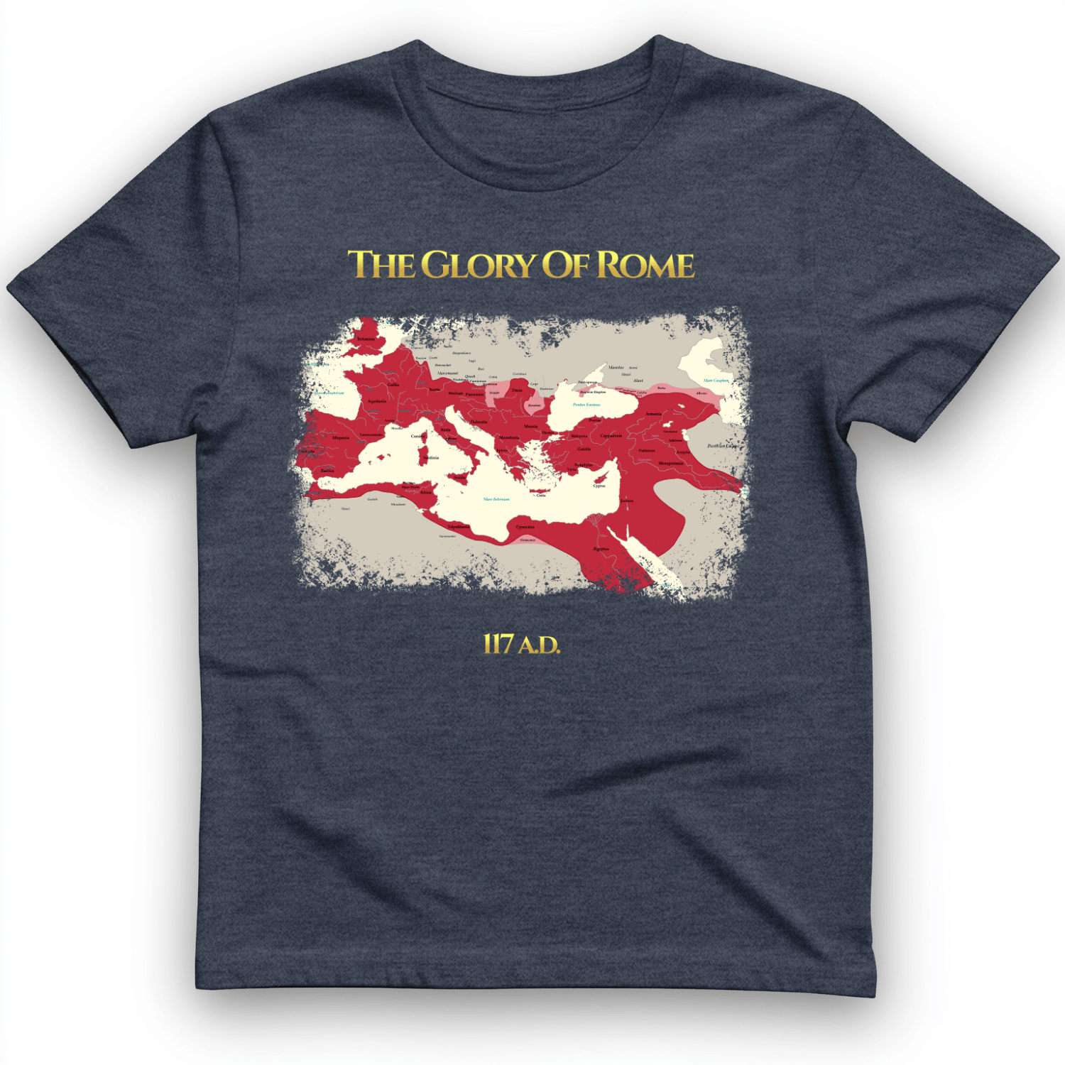 Roman Empire Map T-Shirt