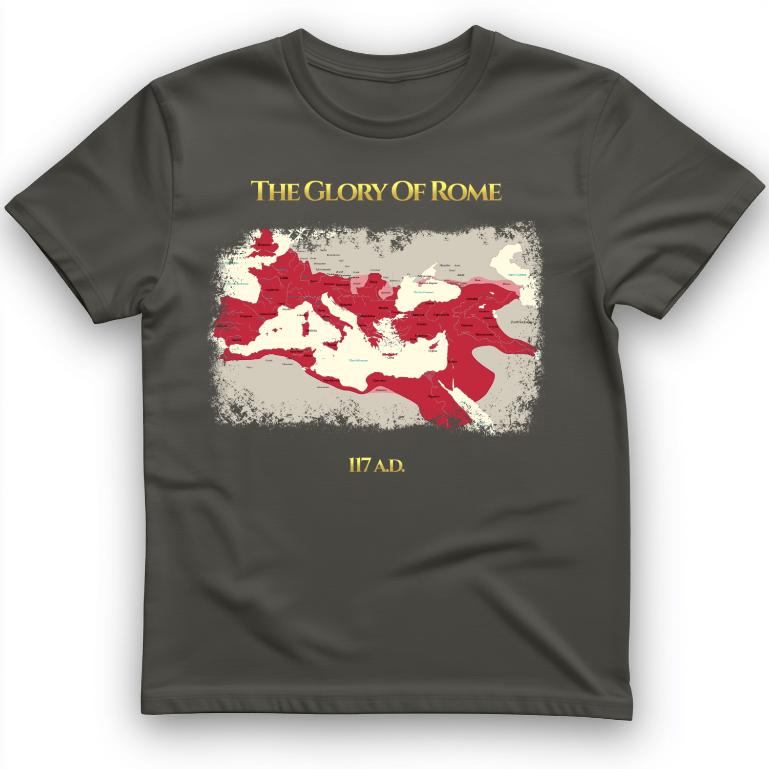 Roman Empire Map T-Shirt