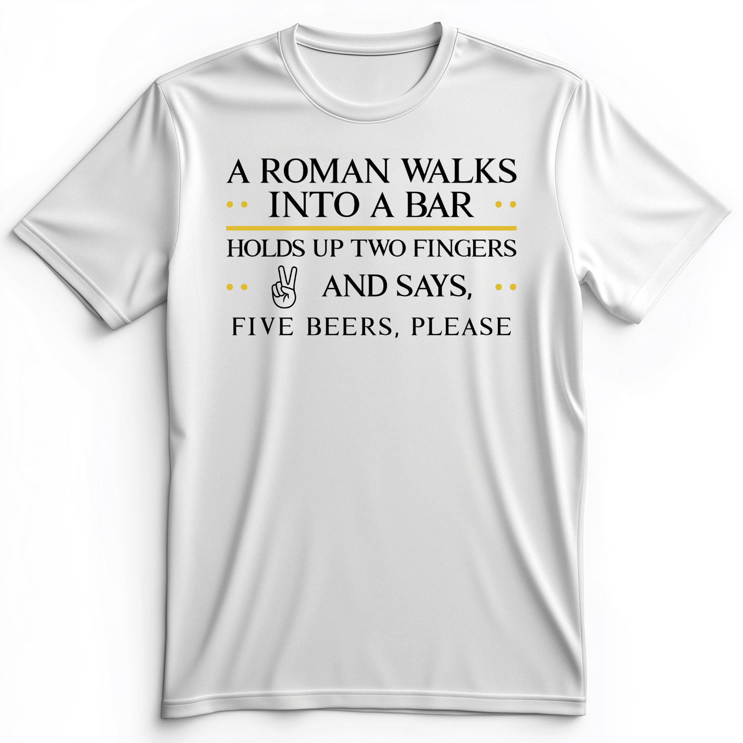 Roman Walks Into a Bar Premium Tee