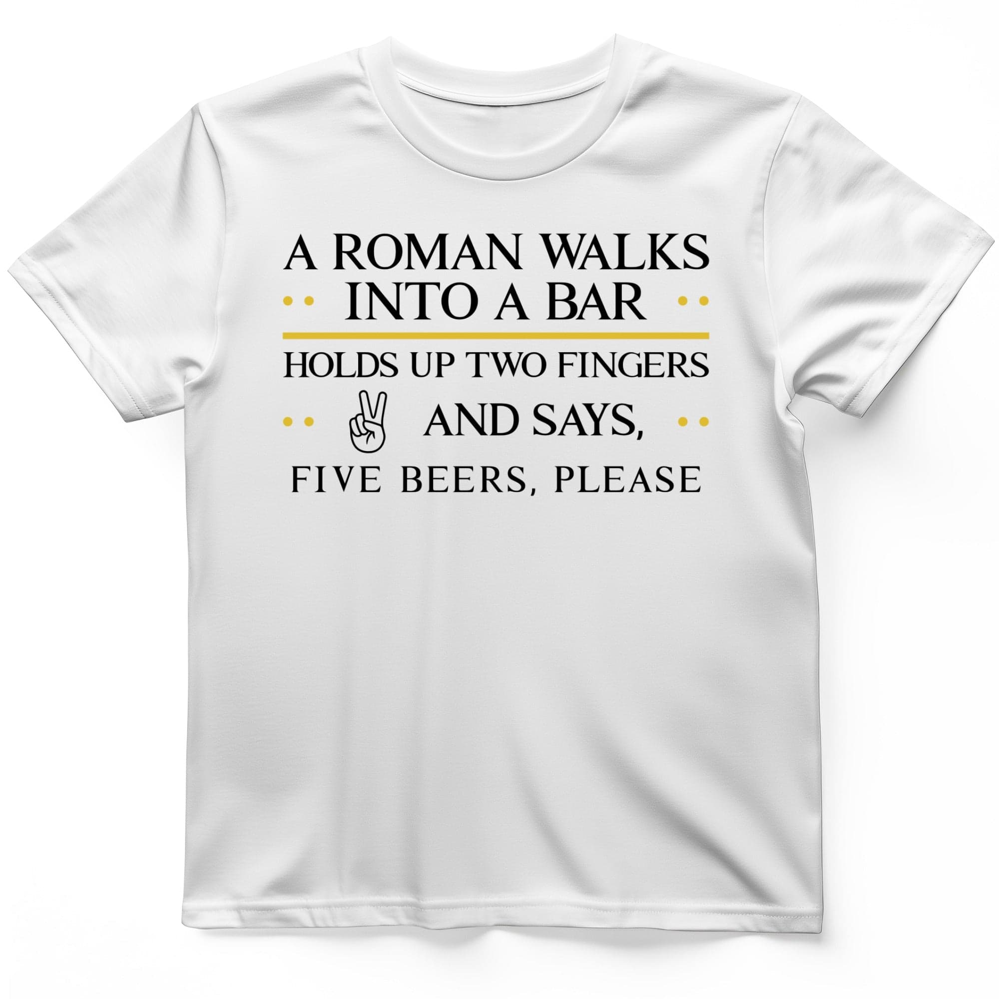 Roman Walks Into a Bar T-Shirt