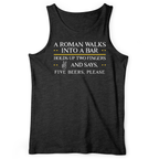 Roman Walks Into a Bar Tank