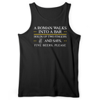 Roman Walks Into a Bar Tank