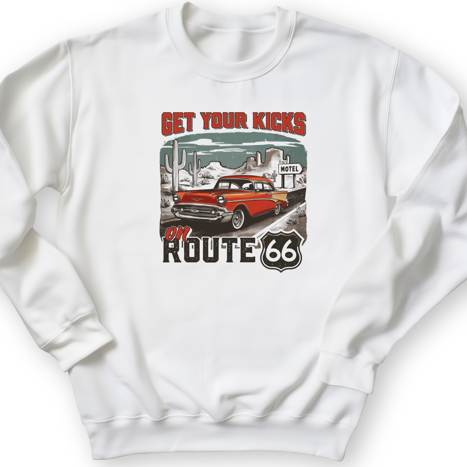 Route 66 Billboard Crewneck