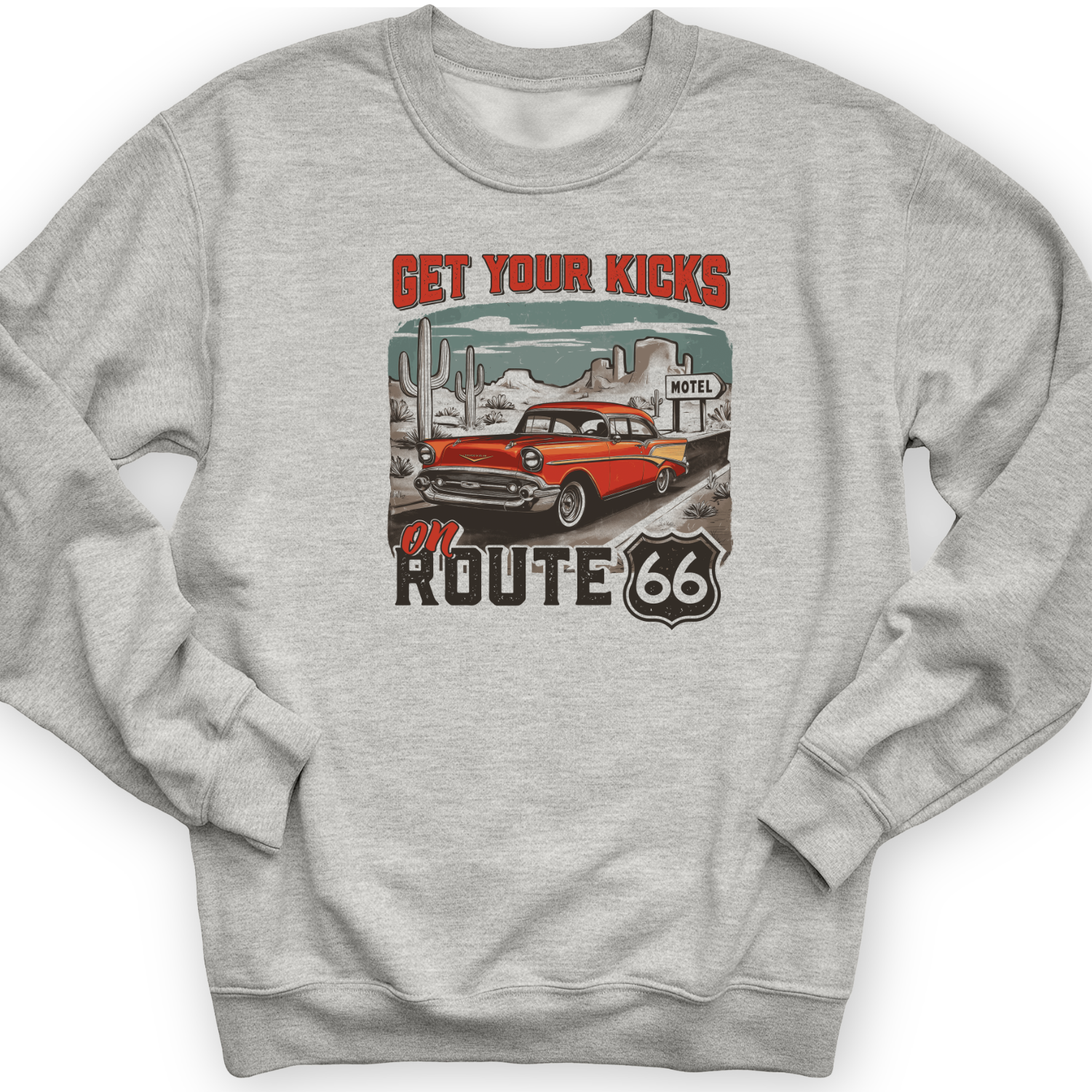 Route 66 Billboard Crewneck