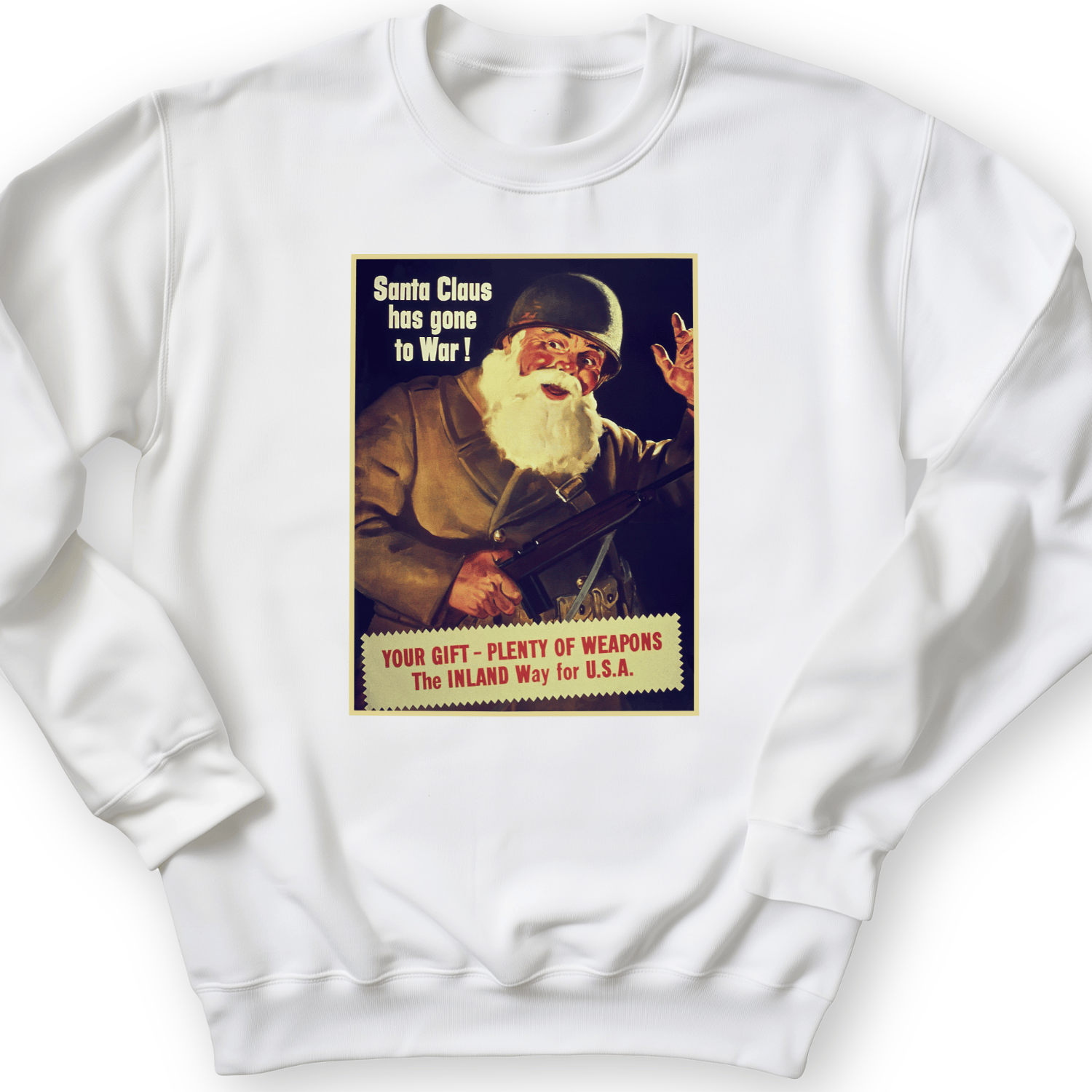 Santa Has Gone To War Crewneck