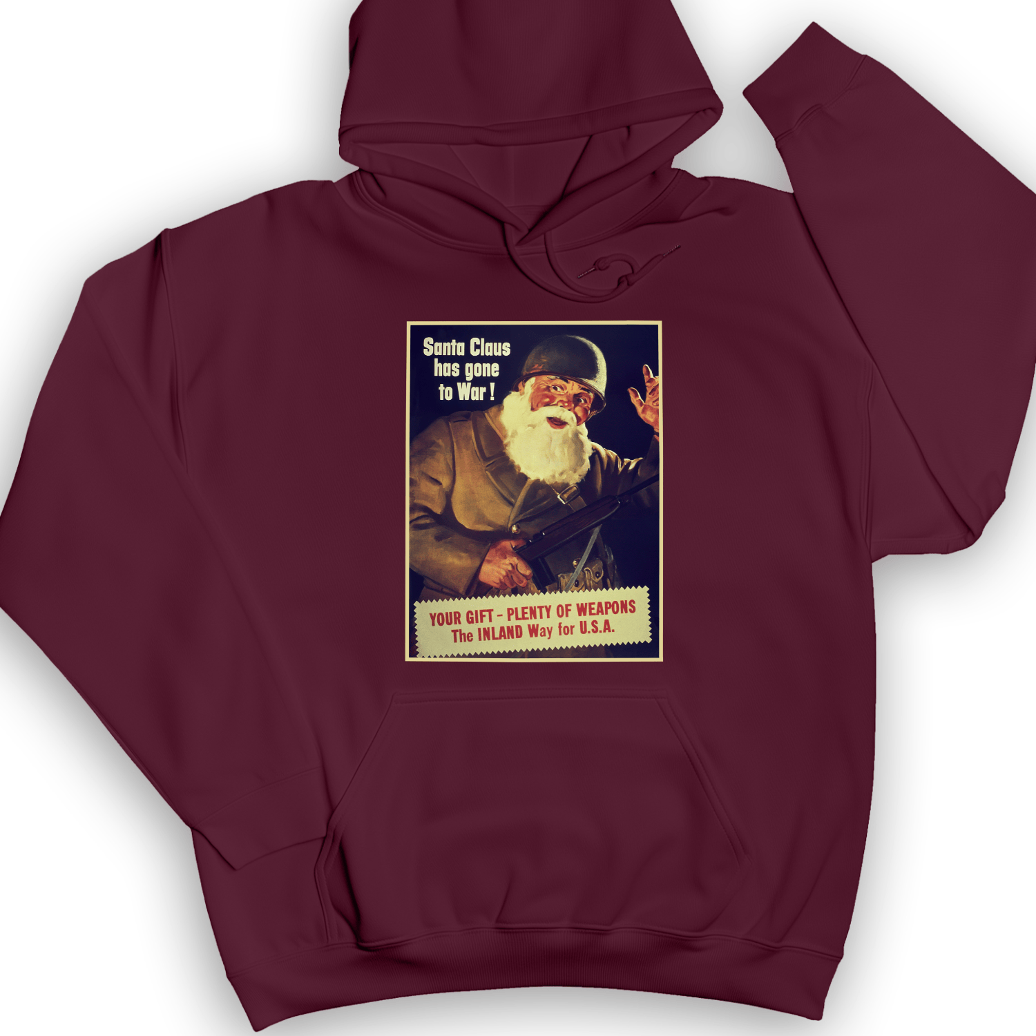 Santa Has Gone To War Hoodie