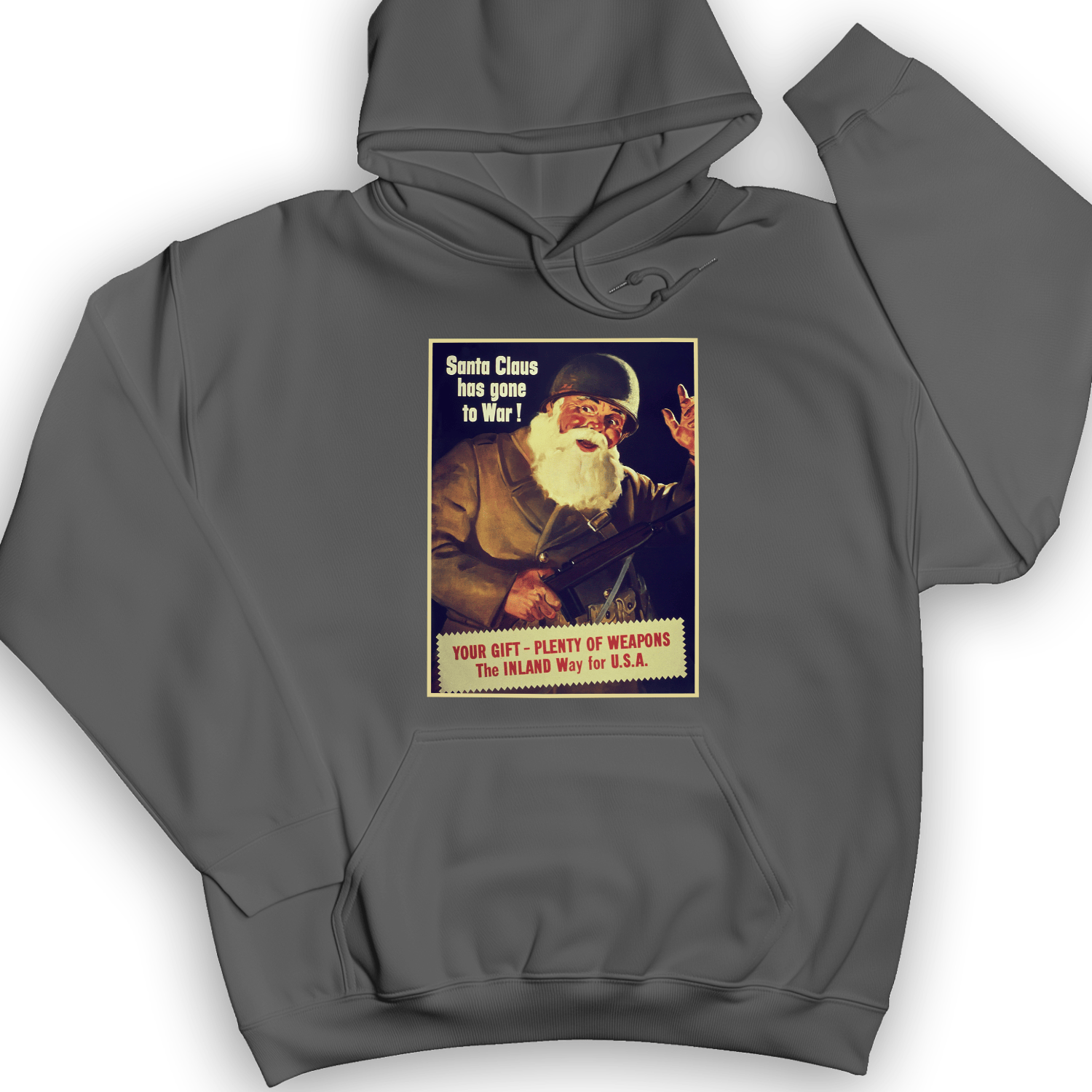 Santa Has Gone To War Hoodie