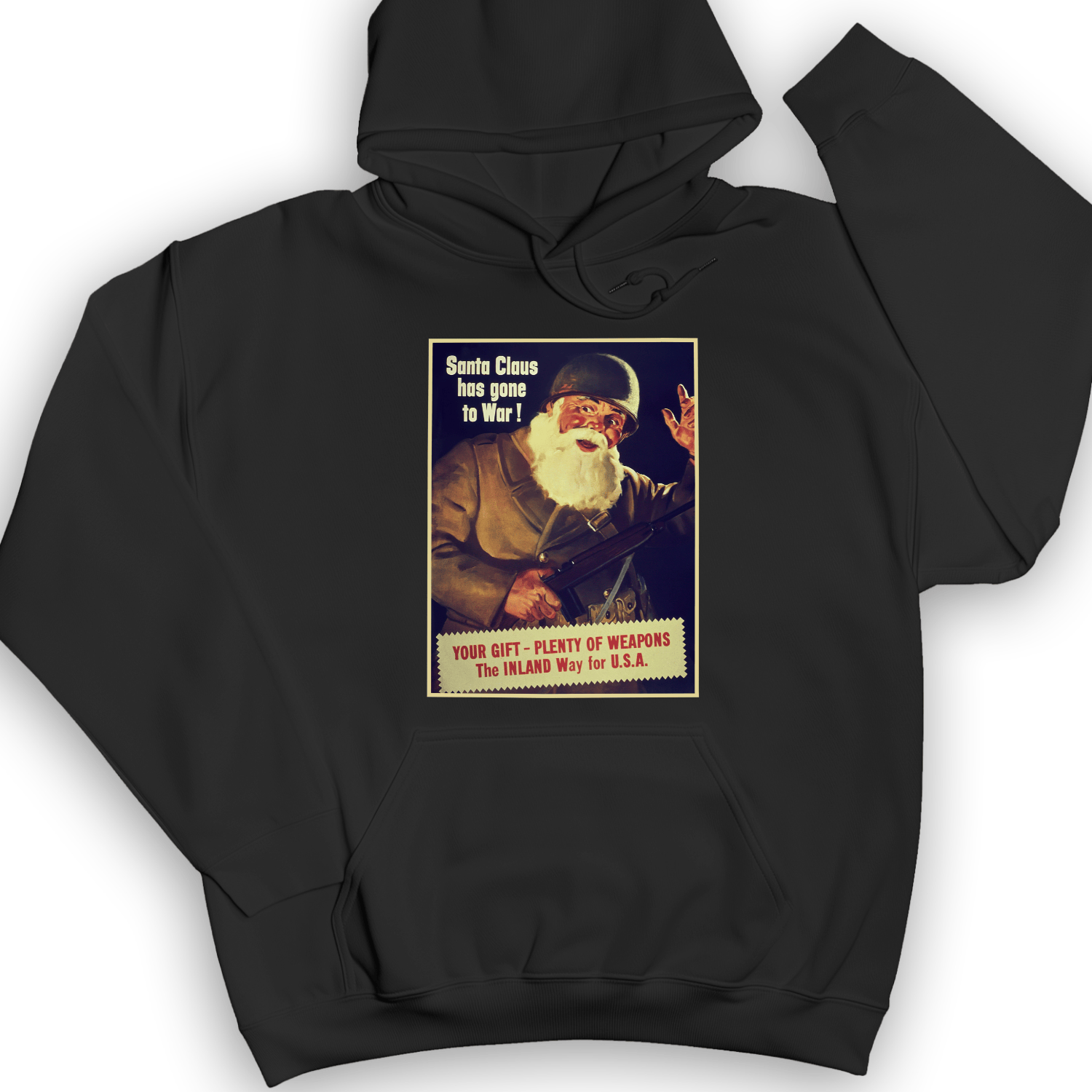 Santa Has Gone To War Hoodie