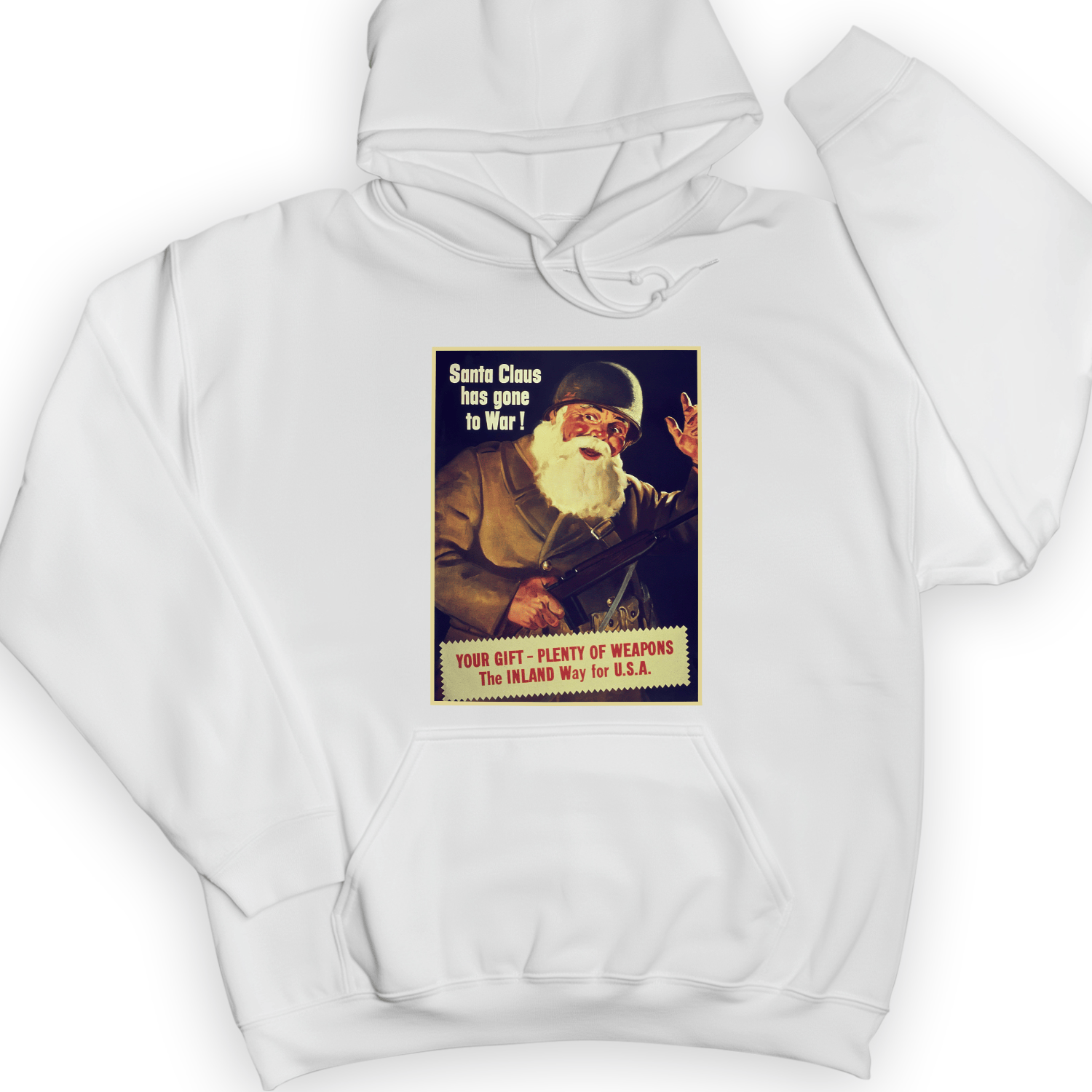 Santa Has Gone To War Hoodie