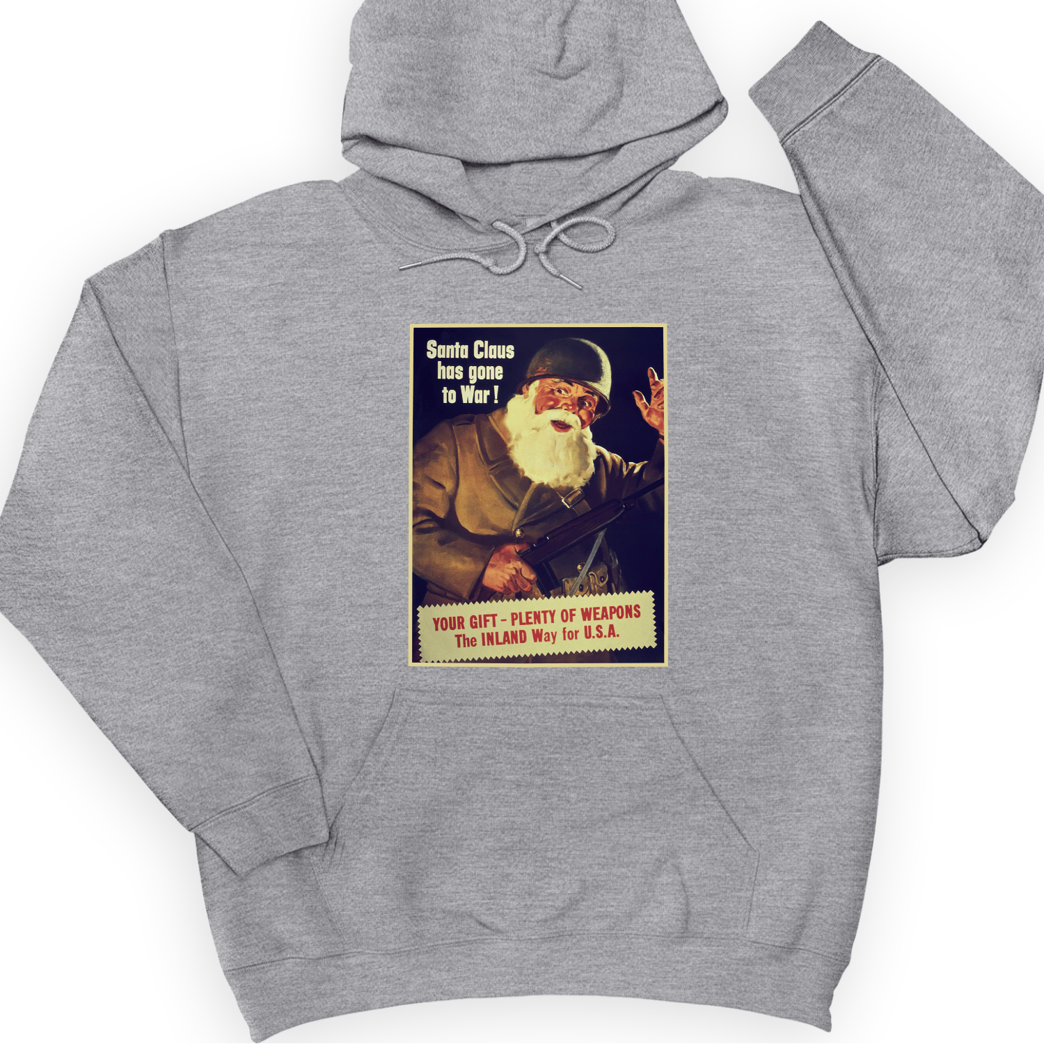 Santa Has Gone To War Hoodie