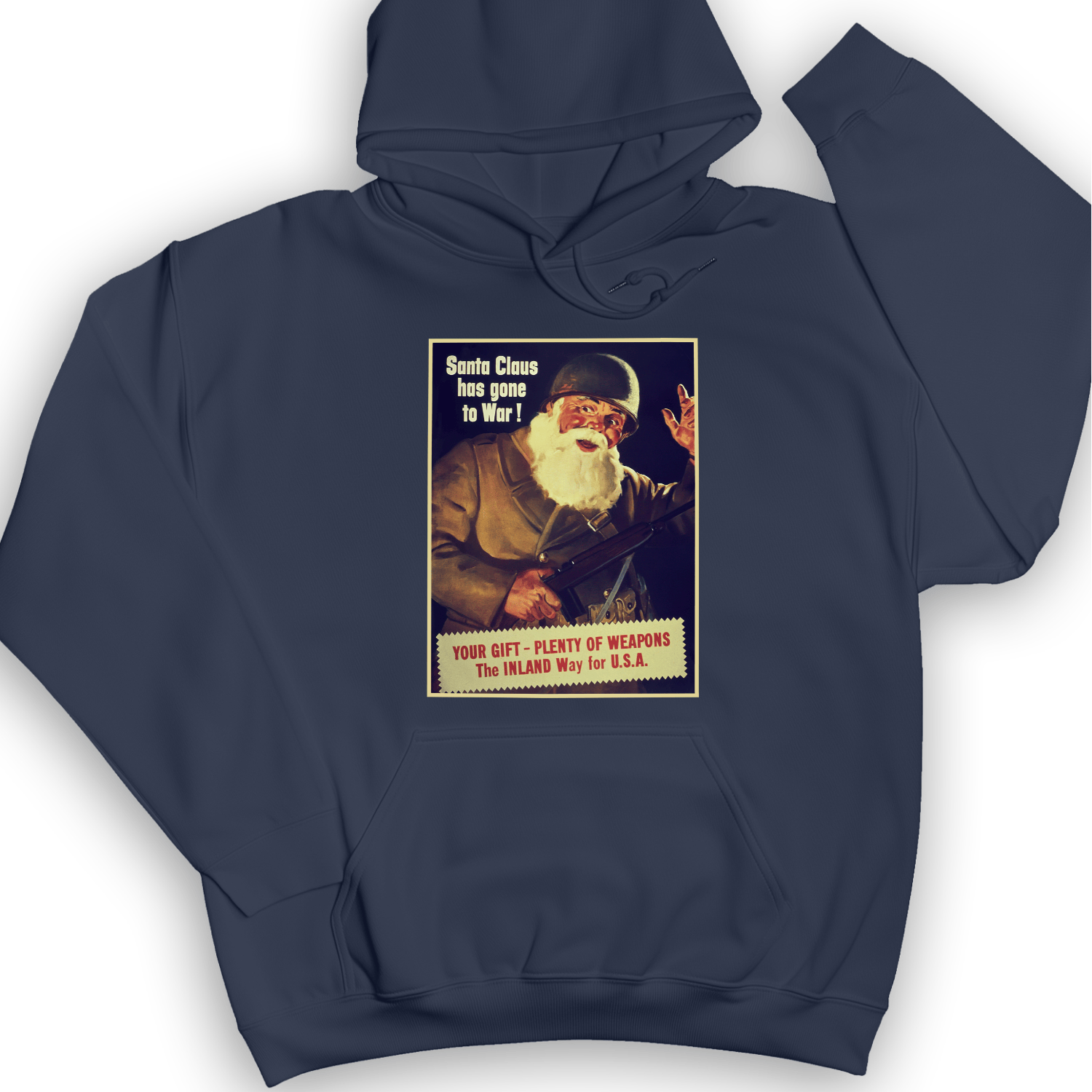 Santa Has Gone To War Hoodie