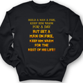 Set a Man on Fire Crewneck