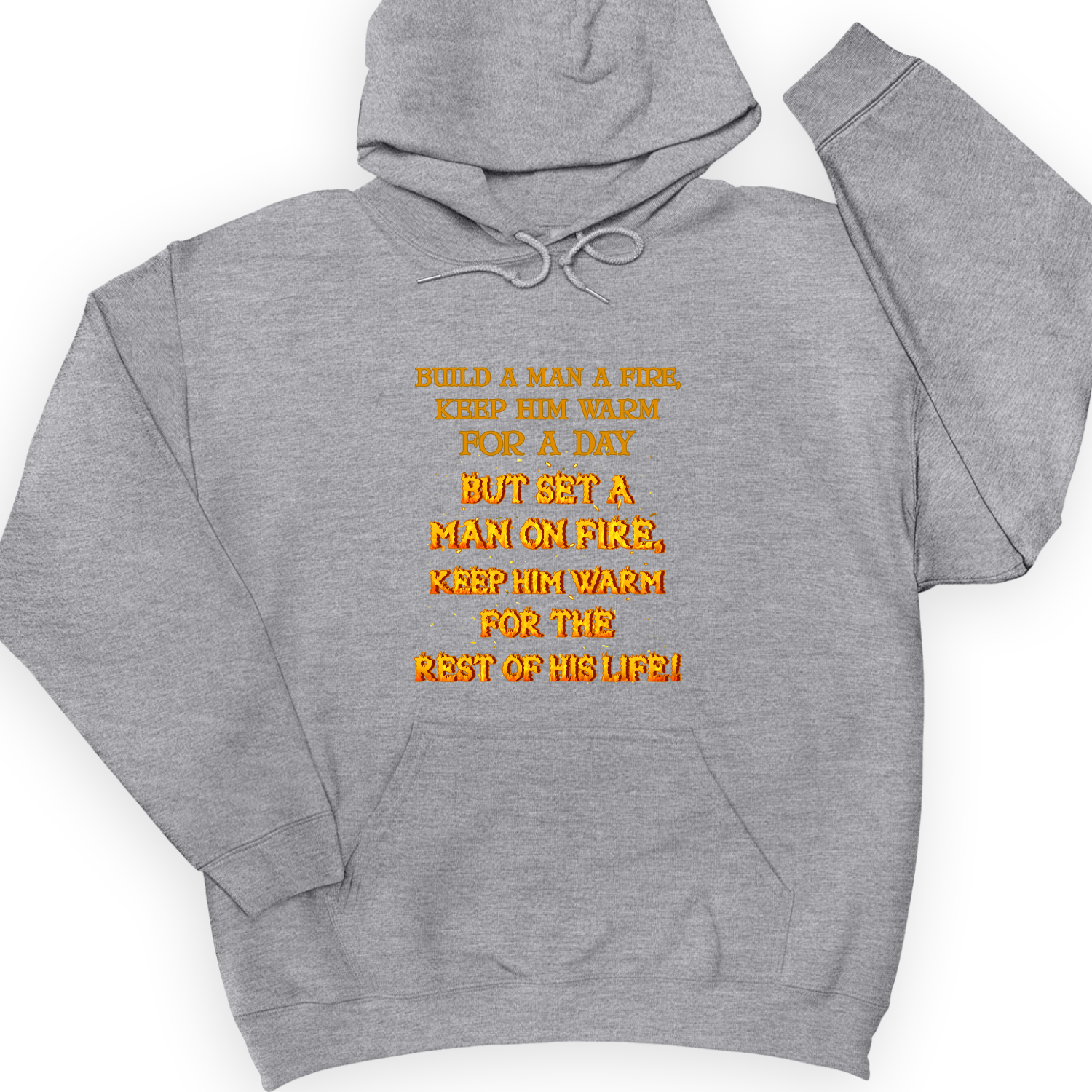 Set a Man on Fire Hoodie