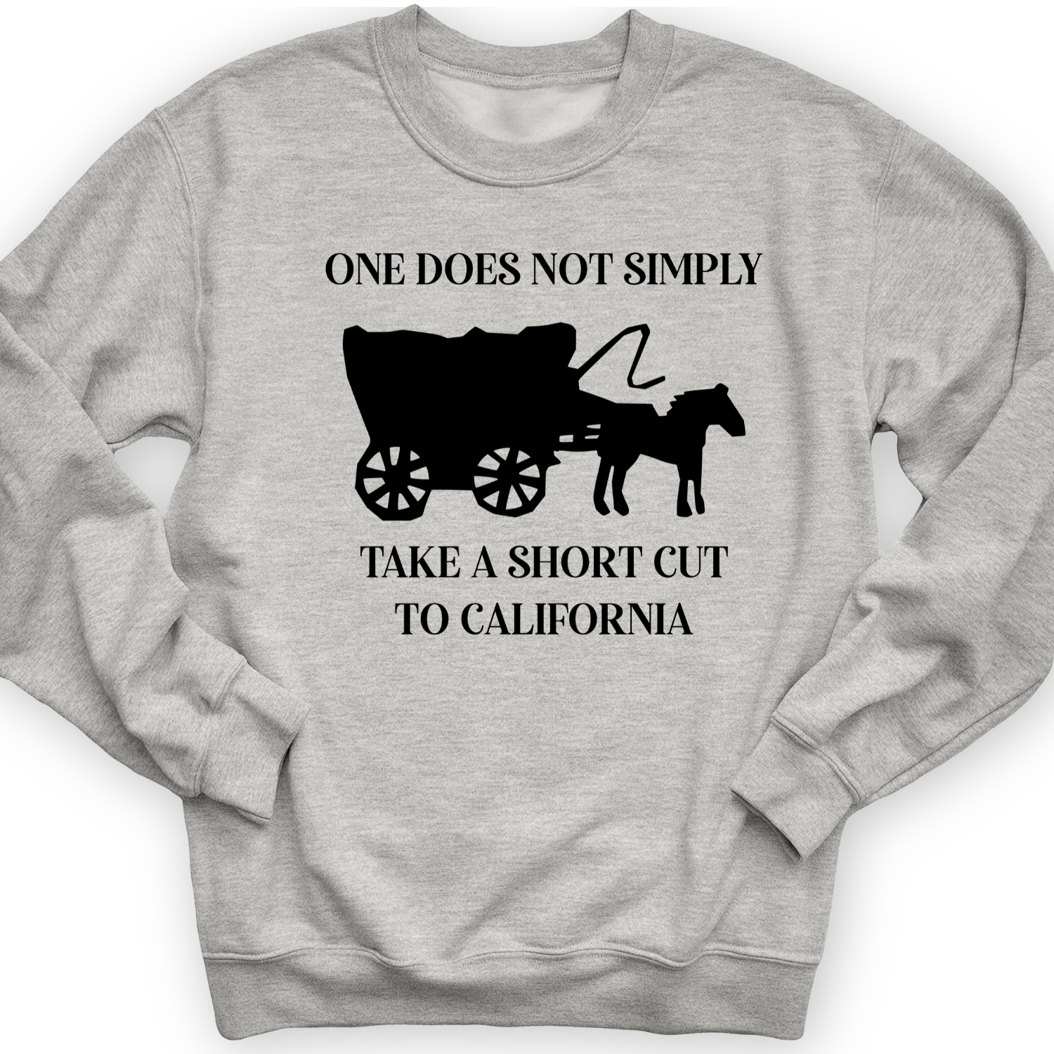 Shortcut To California Crewneck