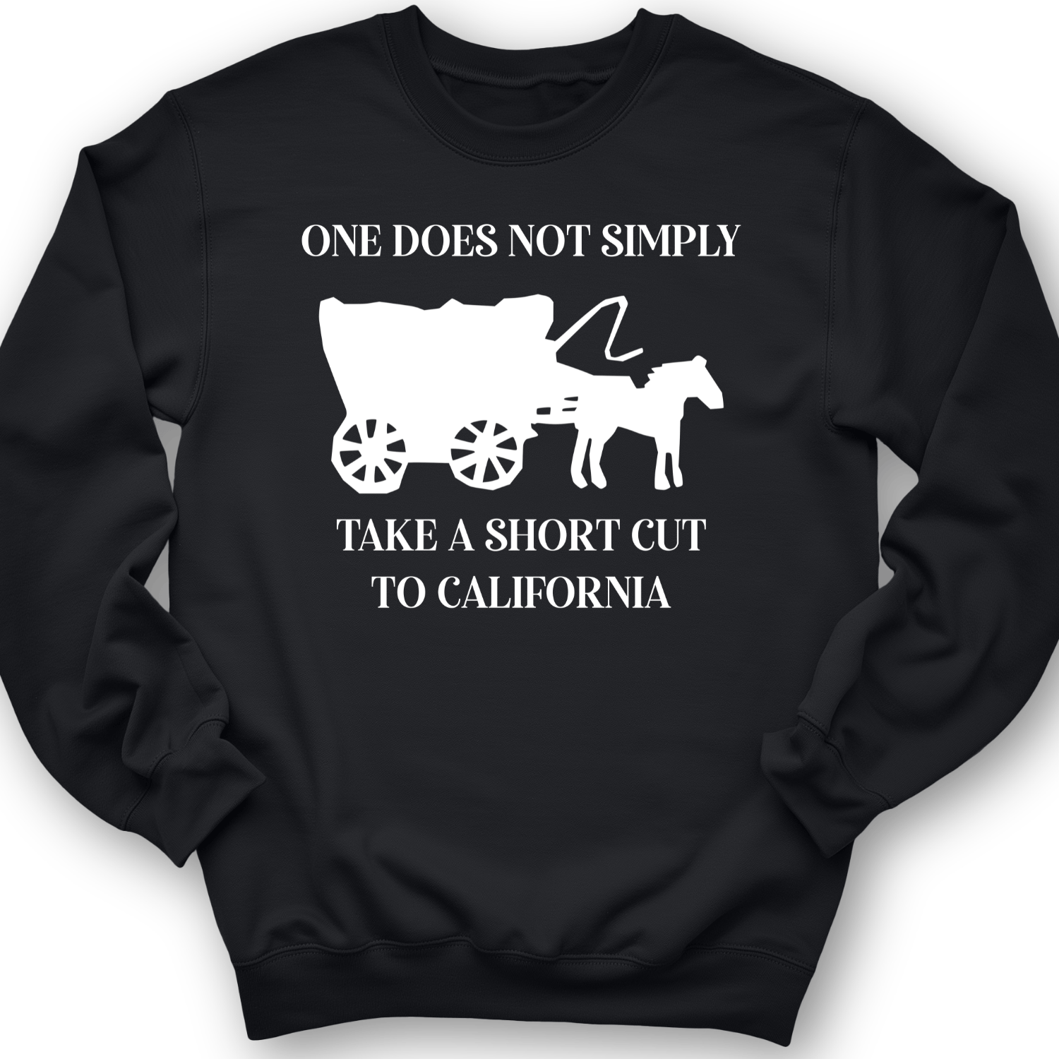 Shortcut To California Crewneck