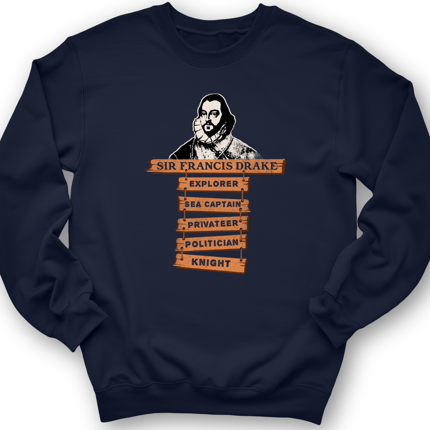Sir Francis Drake Crewneck