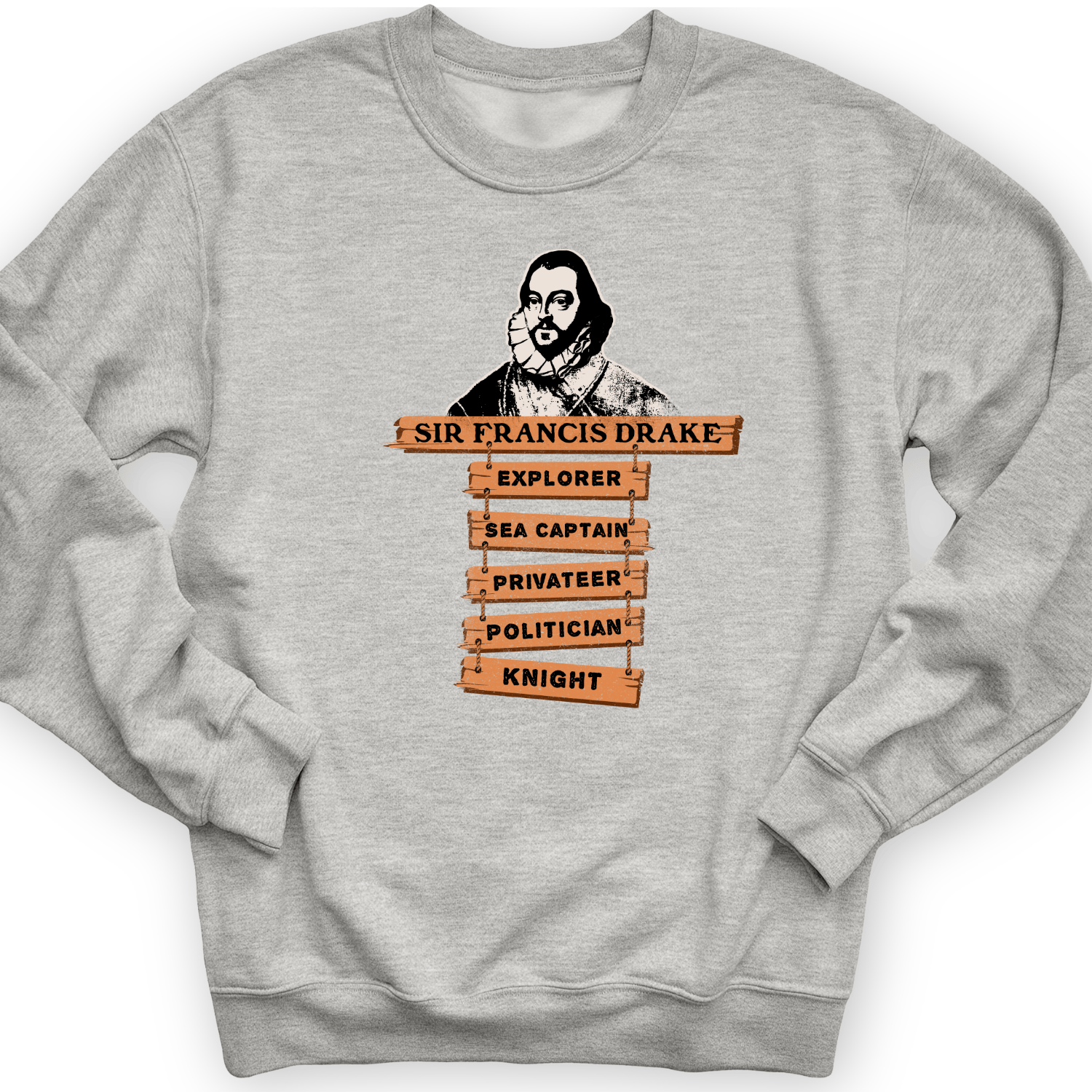 Sir Francis Drake Crewneck