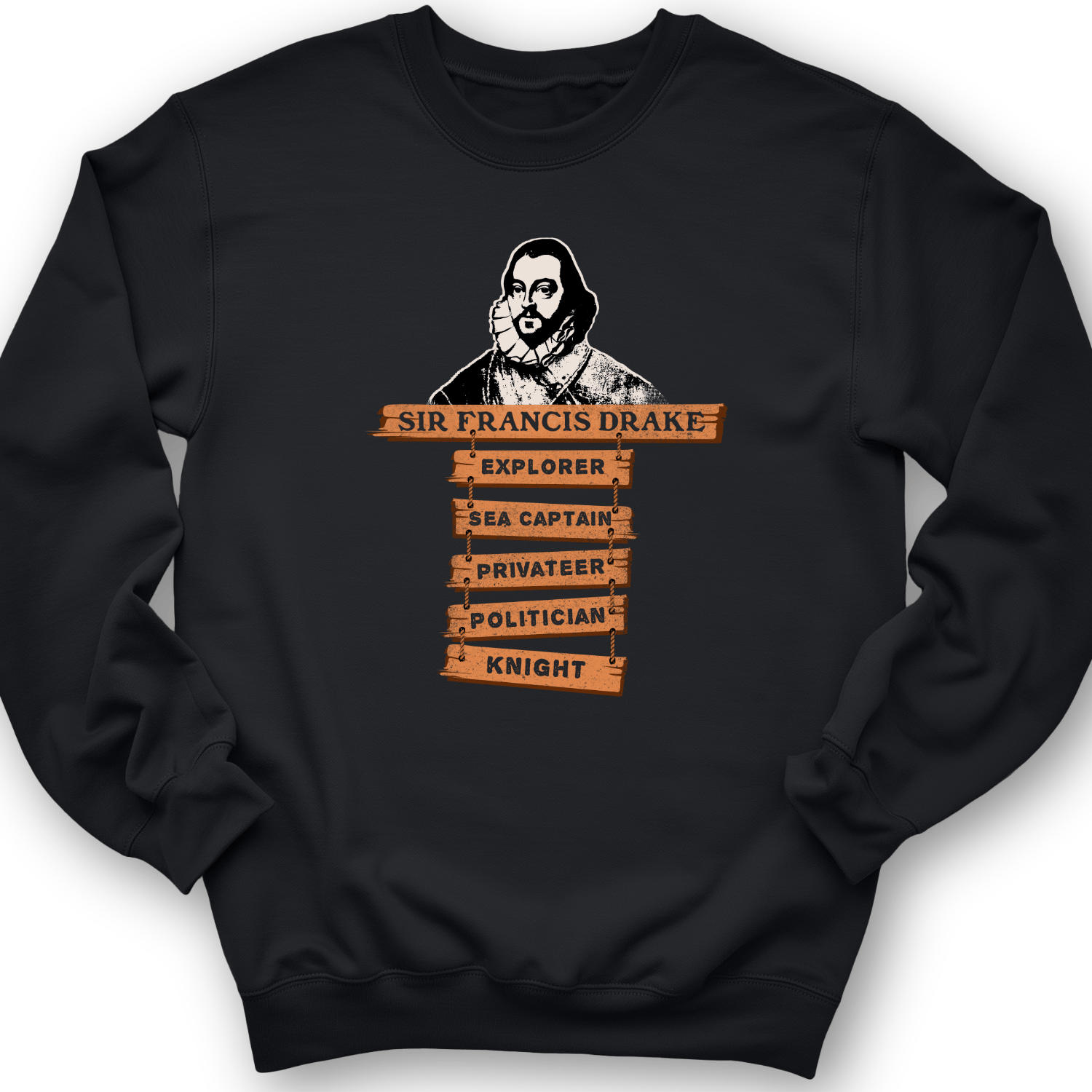 Sir Francis Drake Crewneck