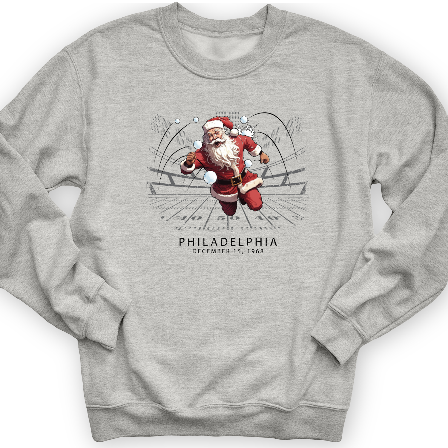 Snowballs at Santa Crewneck