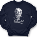 Socrates I Drank What Crewneck
