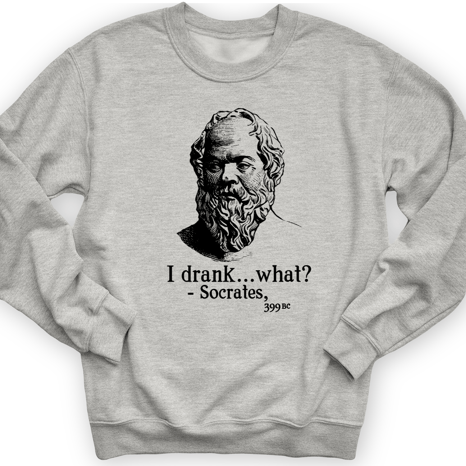 Socrates I Drank What Crewneck