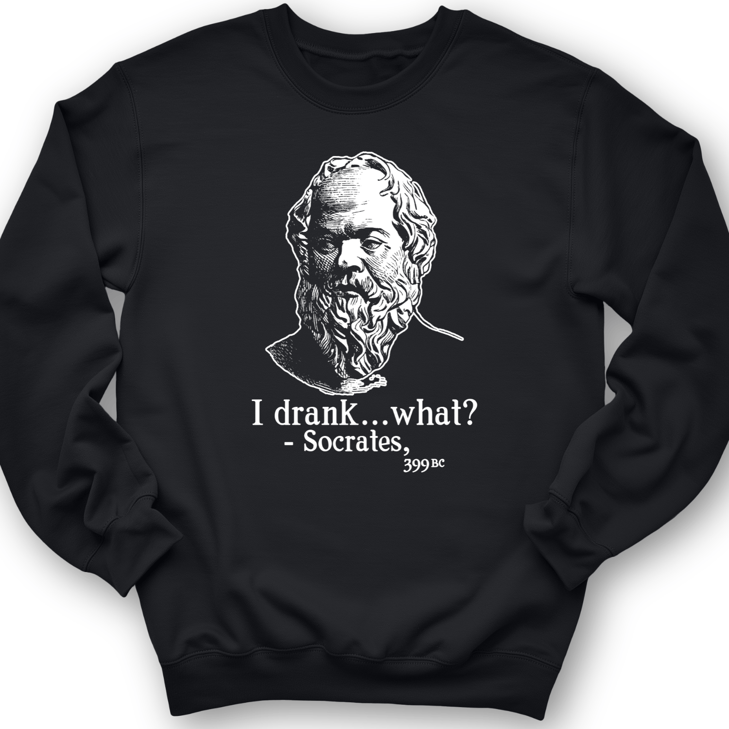 Socrates I Drank What Crewneck