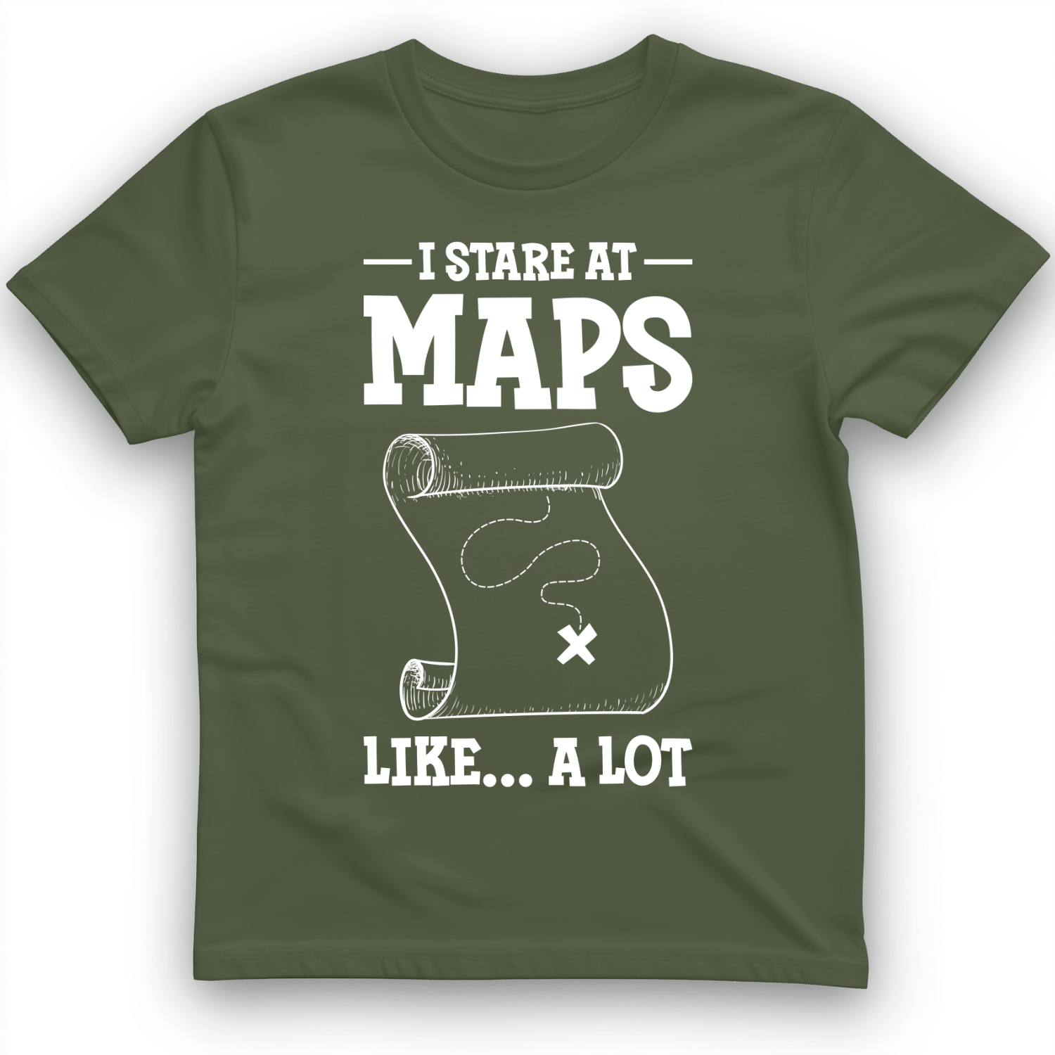 Stare at Maps T-Shirt