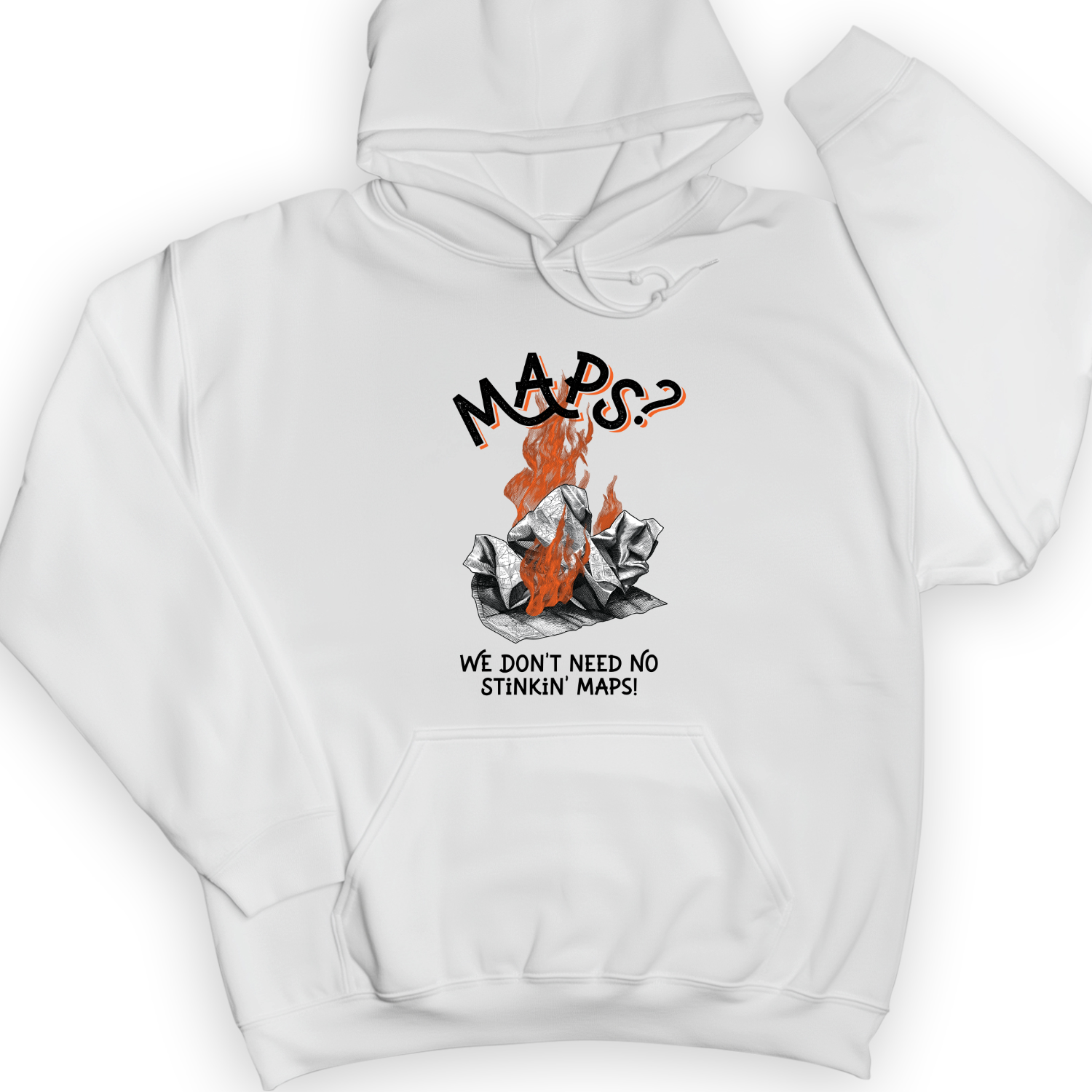 Stinkin' Maps Hoodie