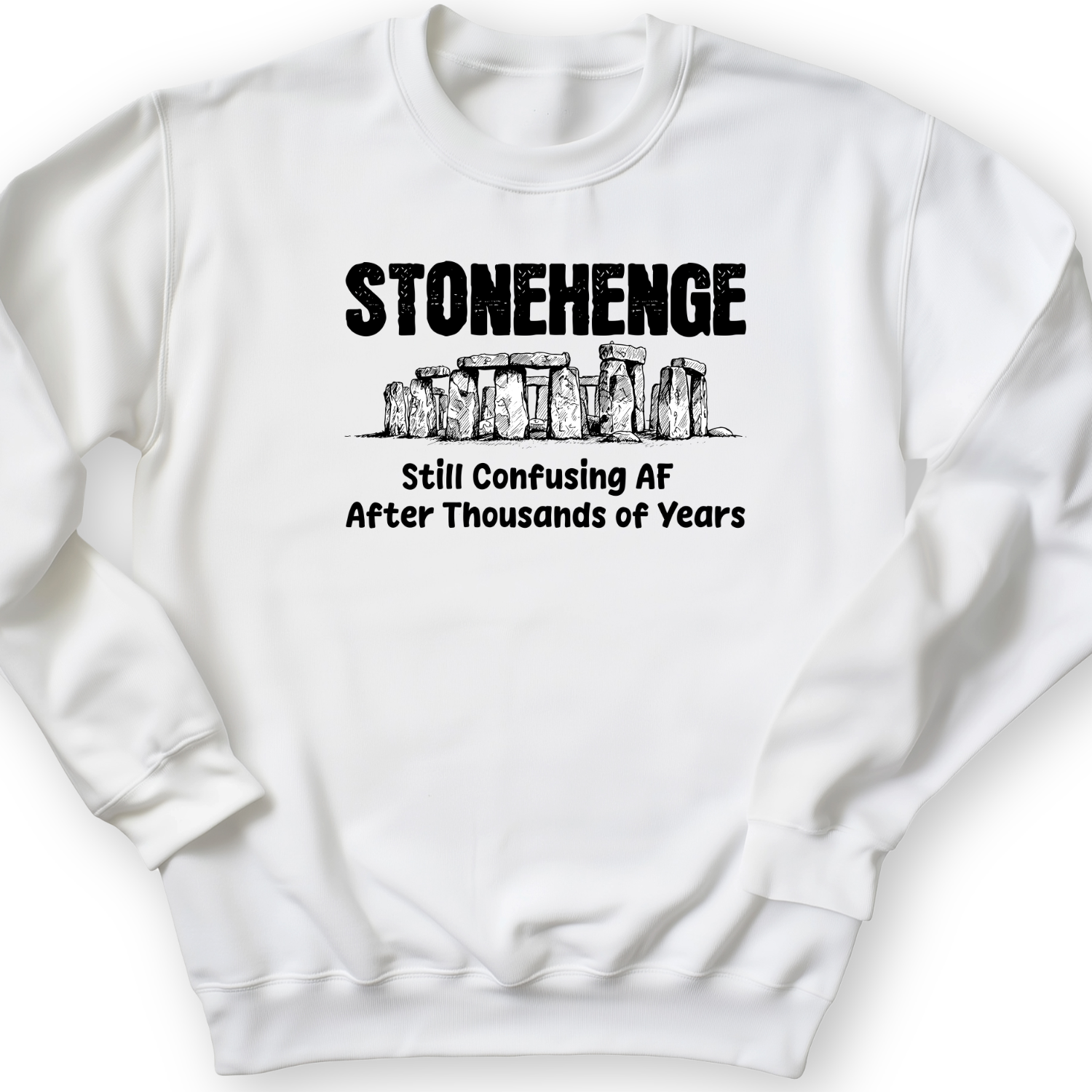 Stonehenge Confusing Crewneck