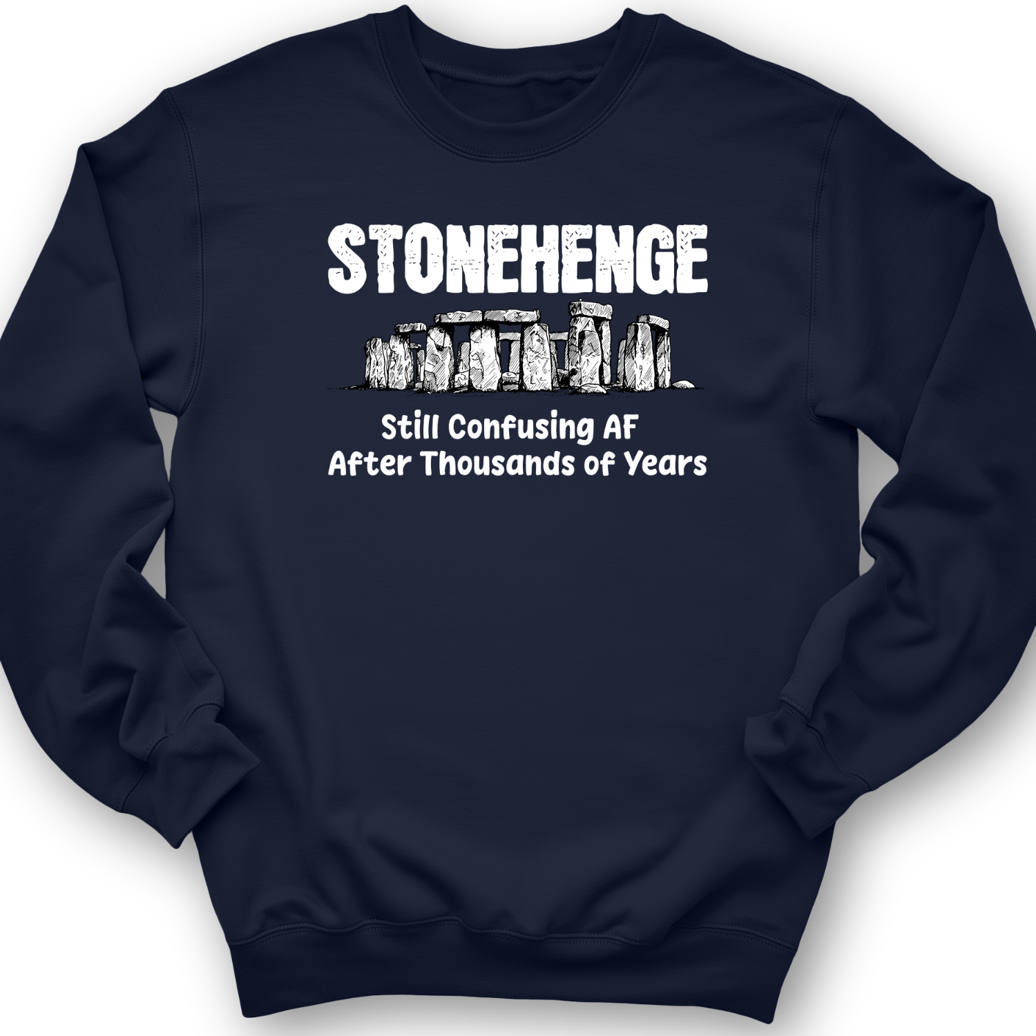 Stonehenge Confusing Crewneck