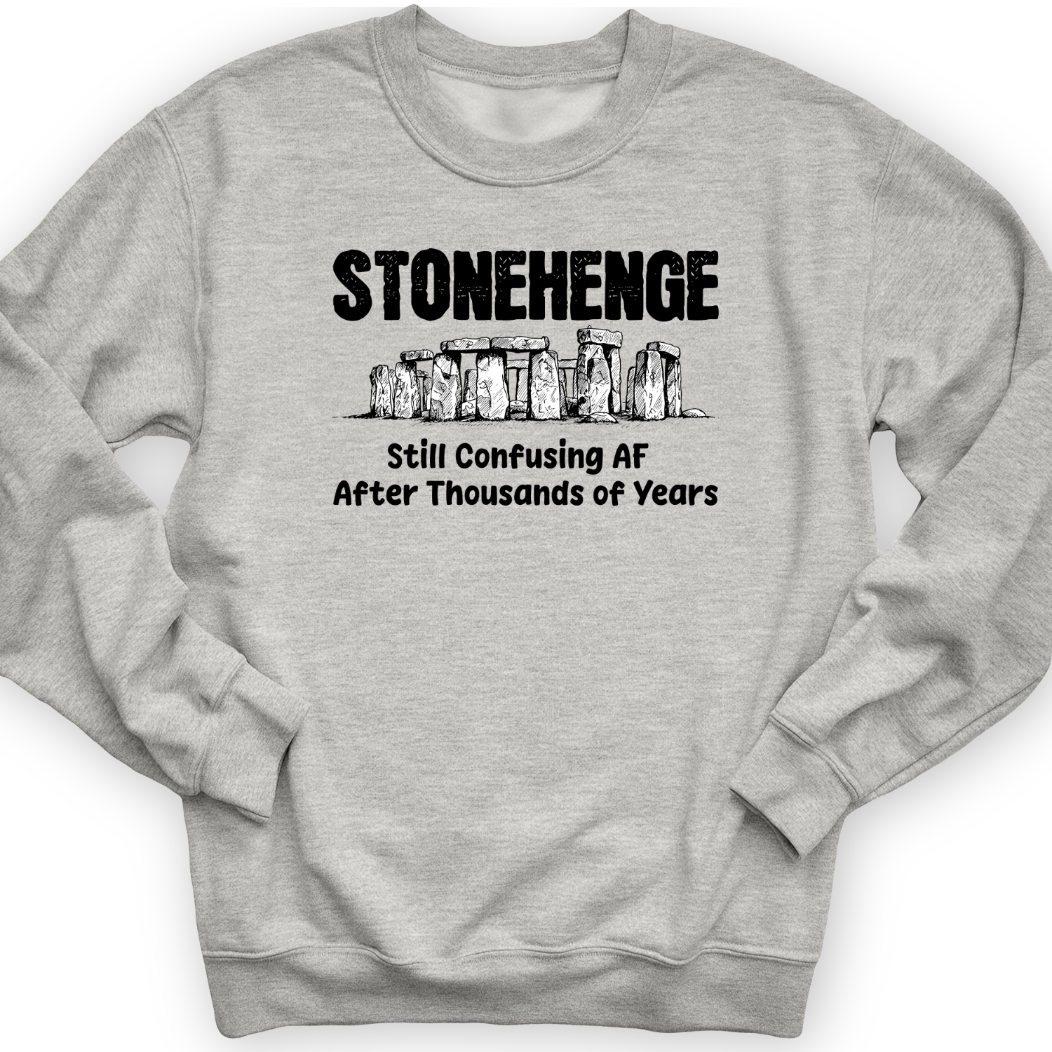 Stonehenge Confusing Crewneck
