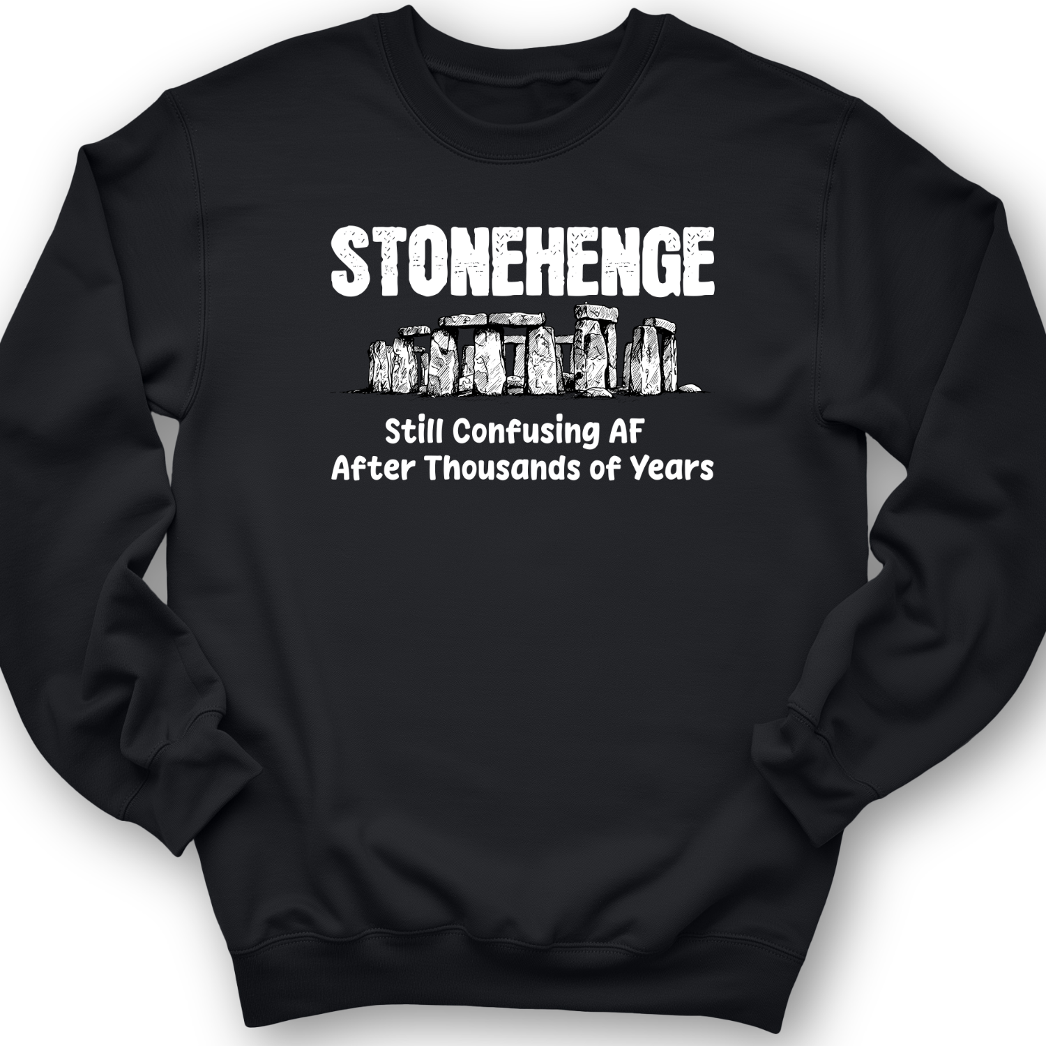 Stonehenge Confusing Crewneck