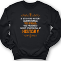Studying History Crewneck