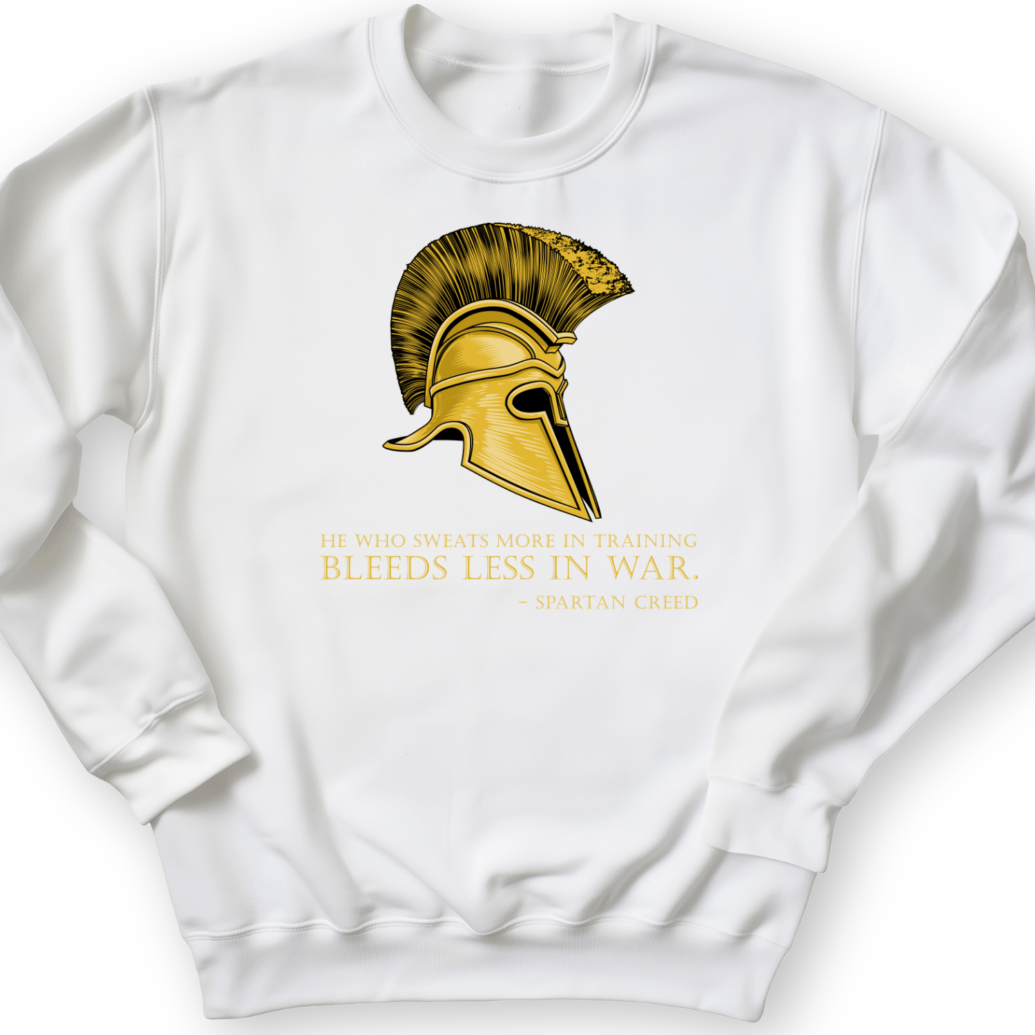 Sweat More Bleed Less Crewneck
