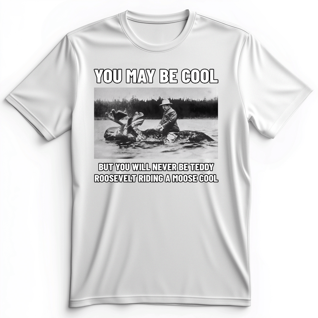 Teddy Riding Moose Premium Tee