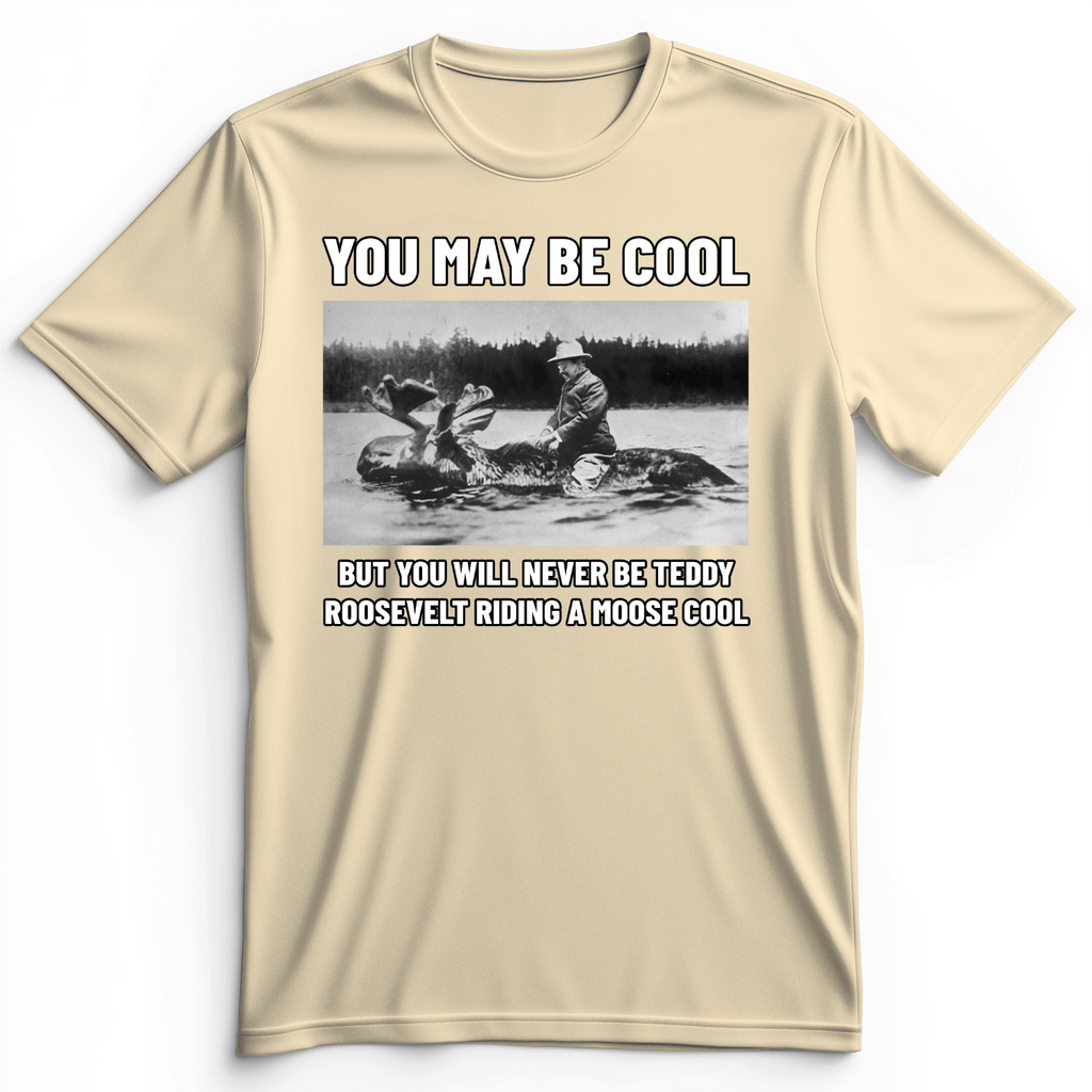 Teddy Riding Moose Premium Tee