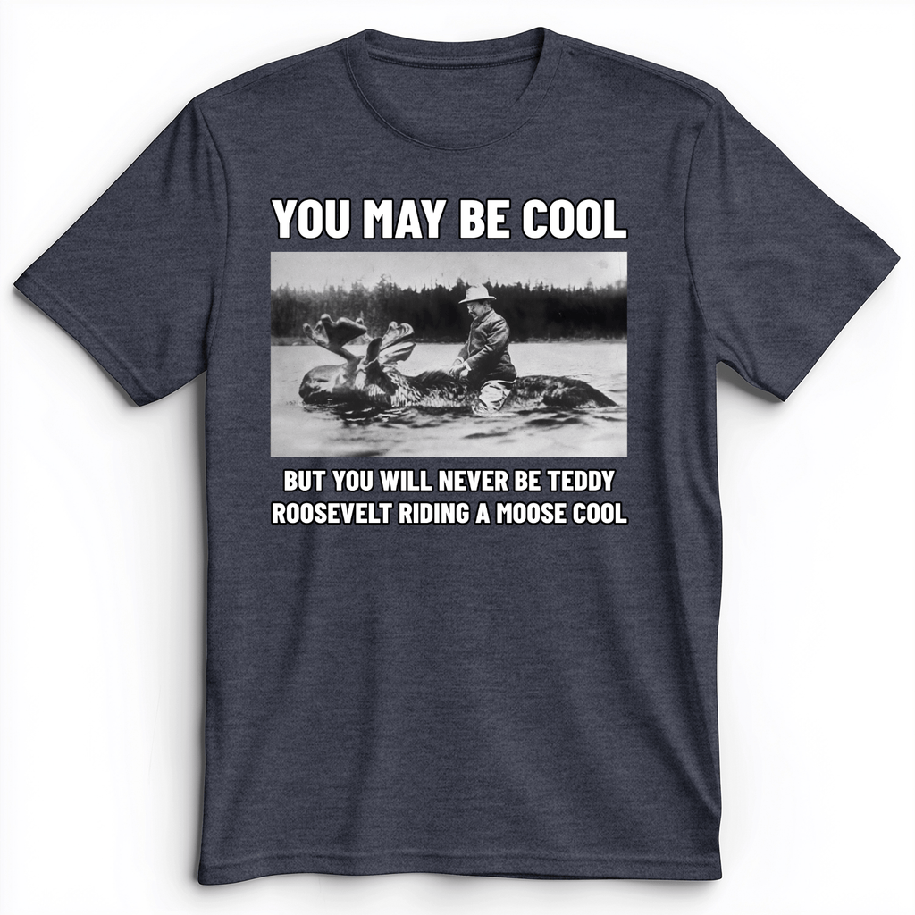 Teddy Riding Moose Premium Tee