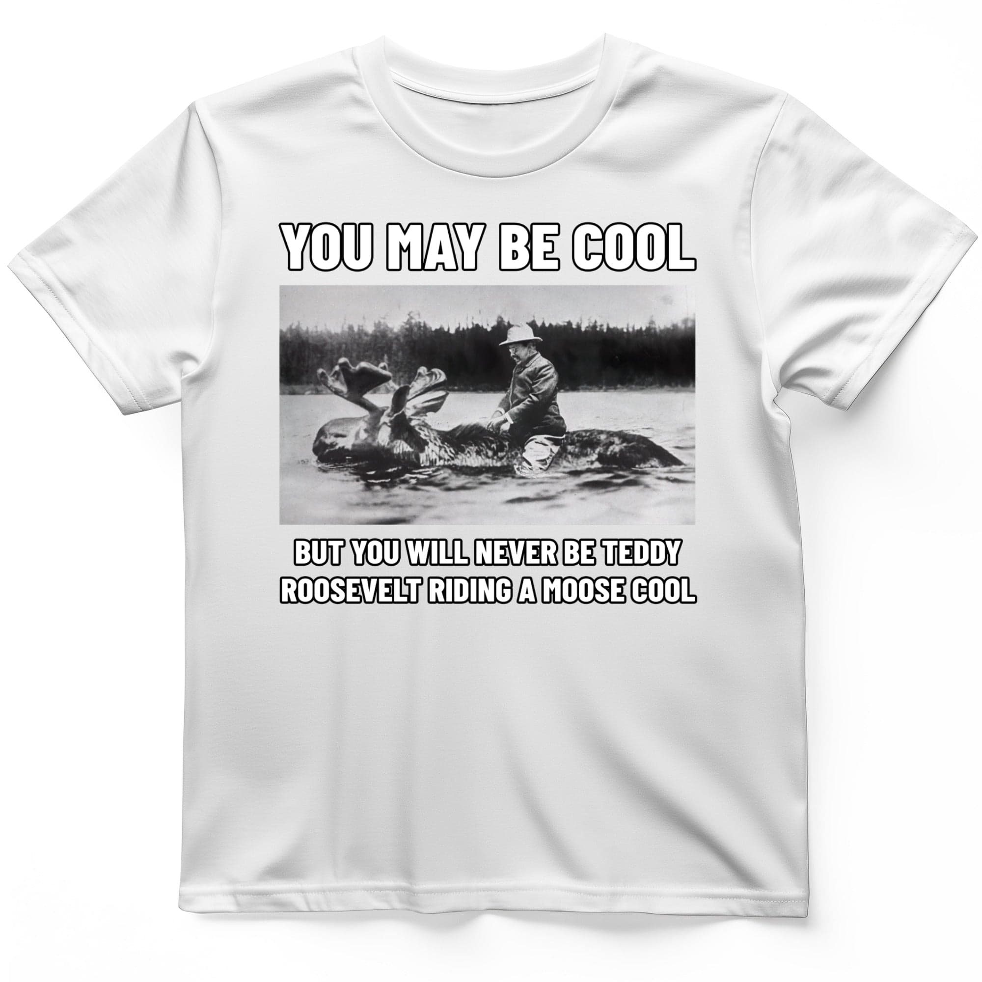Teddy Riding Moose T-Shirt