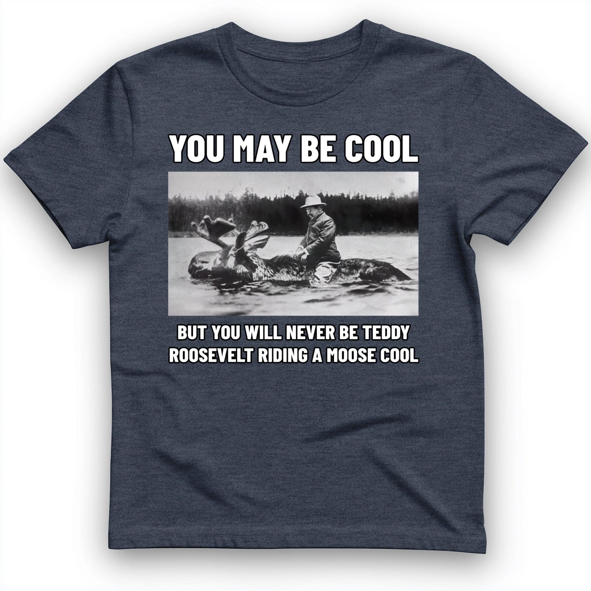 Teddy Riding Moose T-Shirt