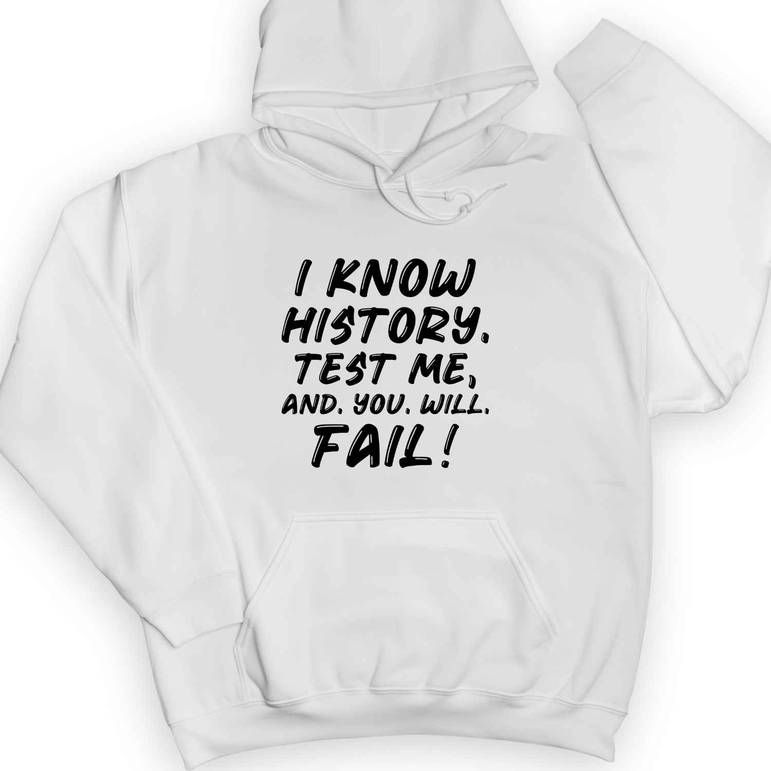 Test Me On history Hoodie