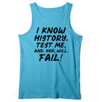 Test Me On History Tank