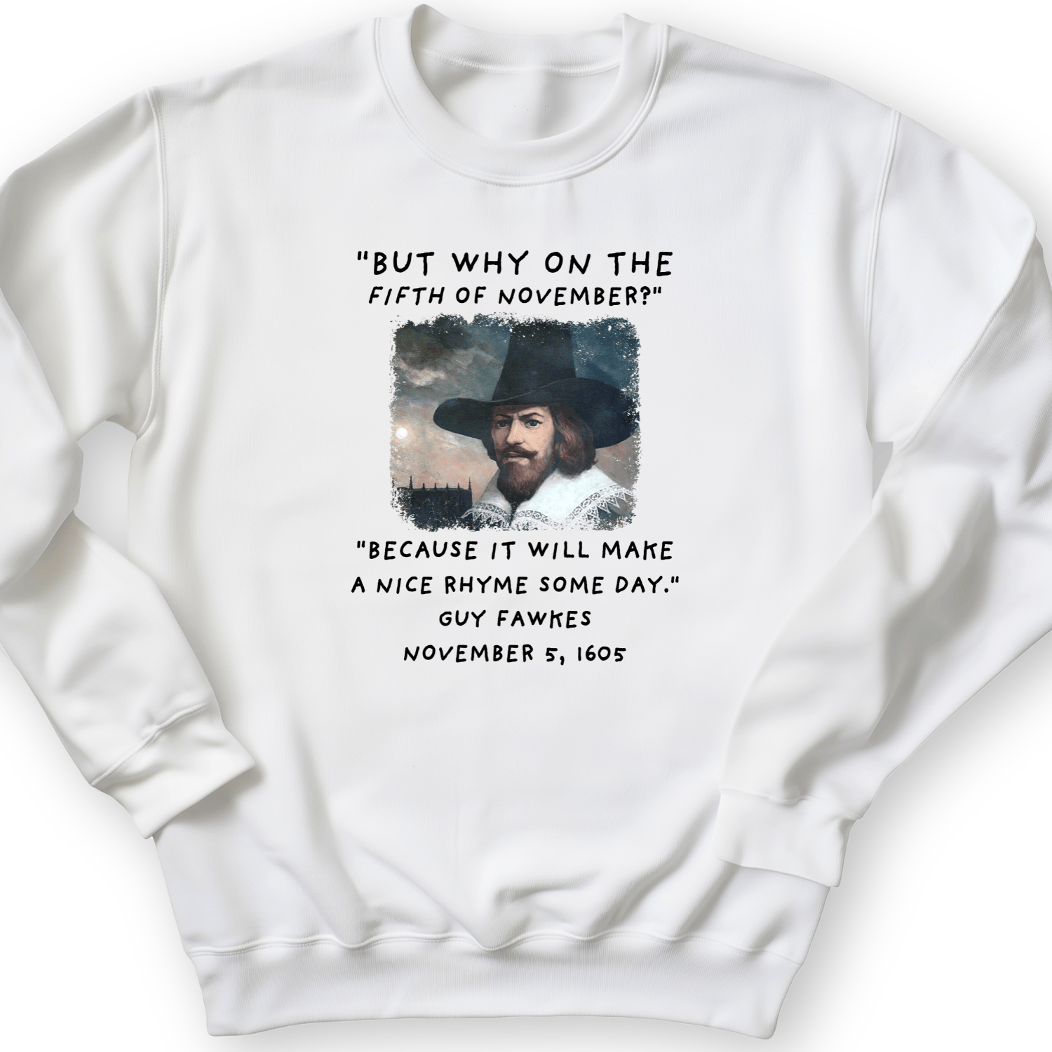 The 5th Of November Crewneck