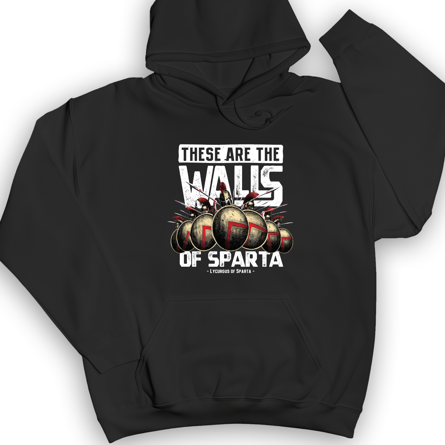 The Walls Of Sparta Hoodie