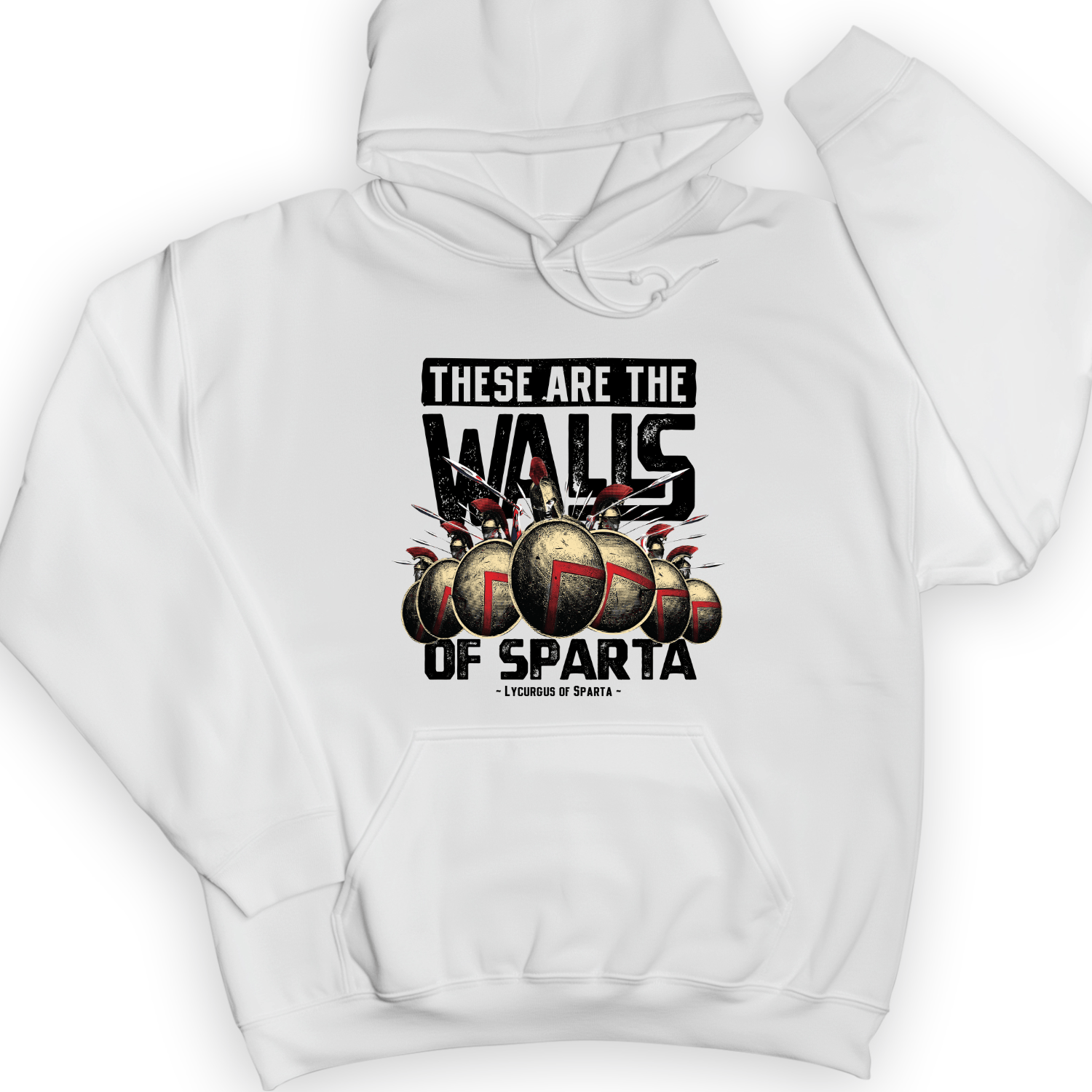 The Walls Of Sparta Hoodie