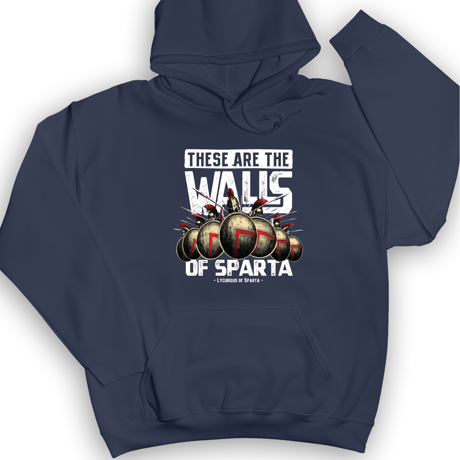The Walls Of Sparta Hoodie