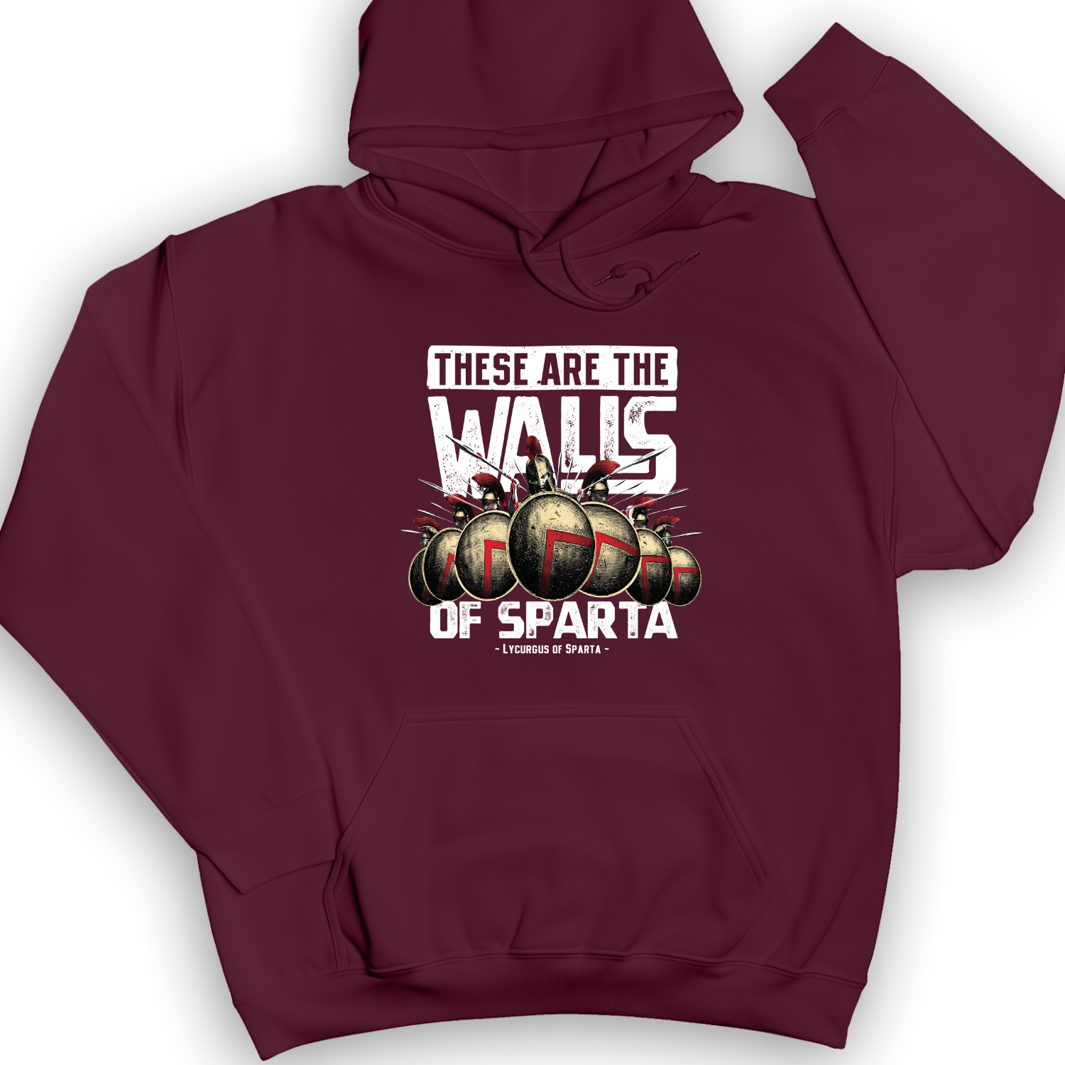 The Walls Of Sparta Hoodie